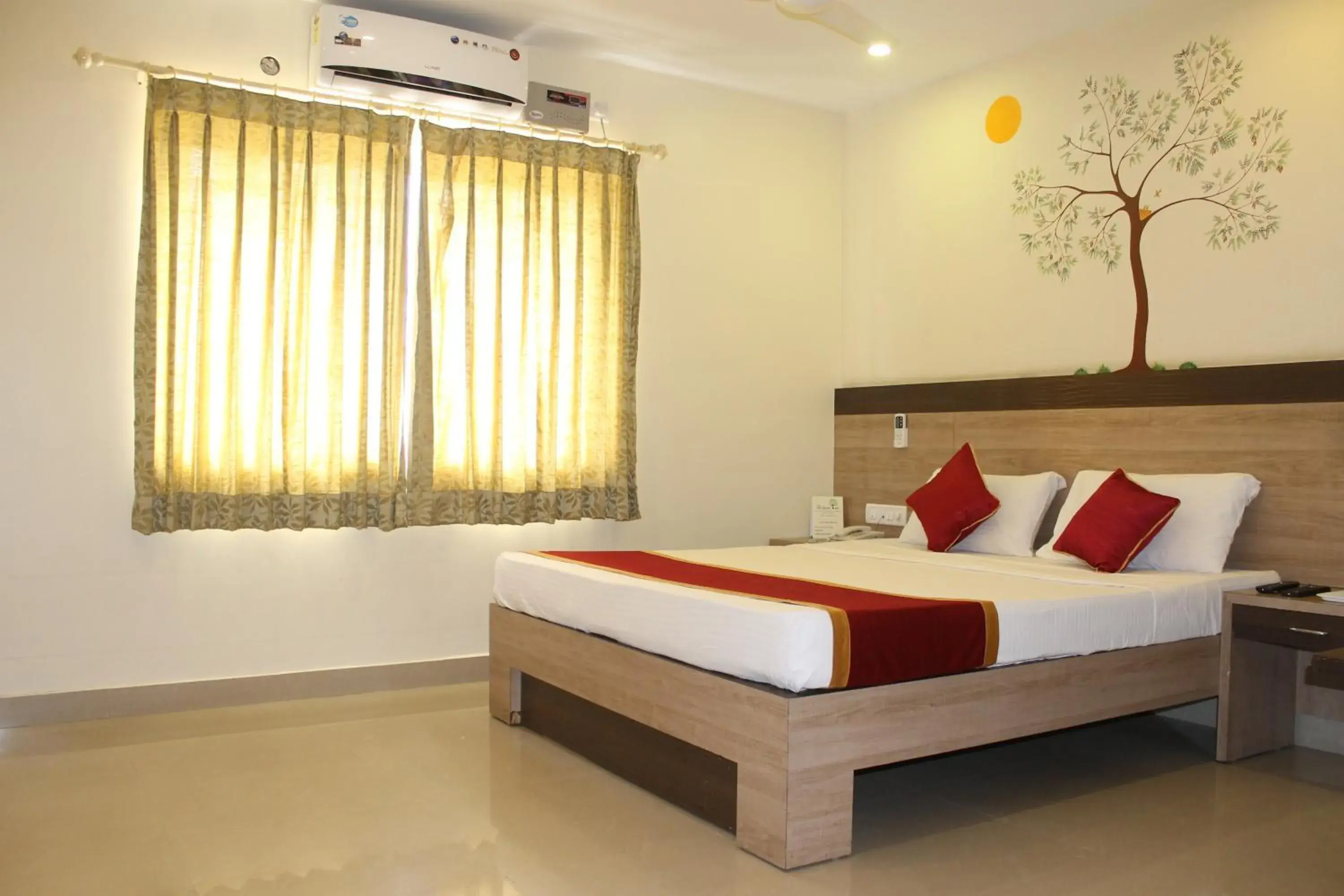 Bedroom, Bed in HOTEL GREEN TREES Bedroom, Bed in HOTEL GREEN TREES