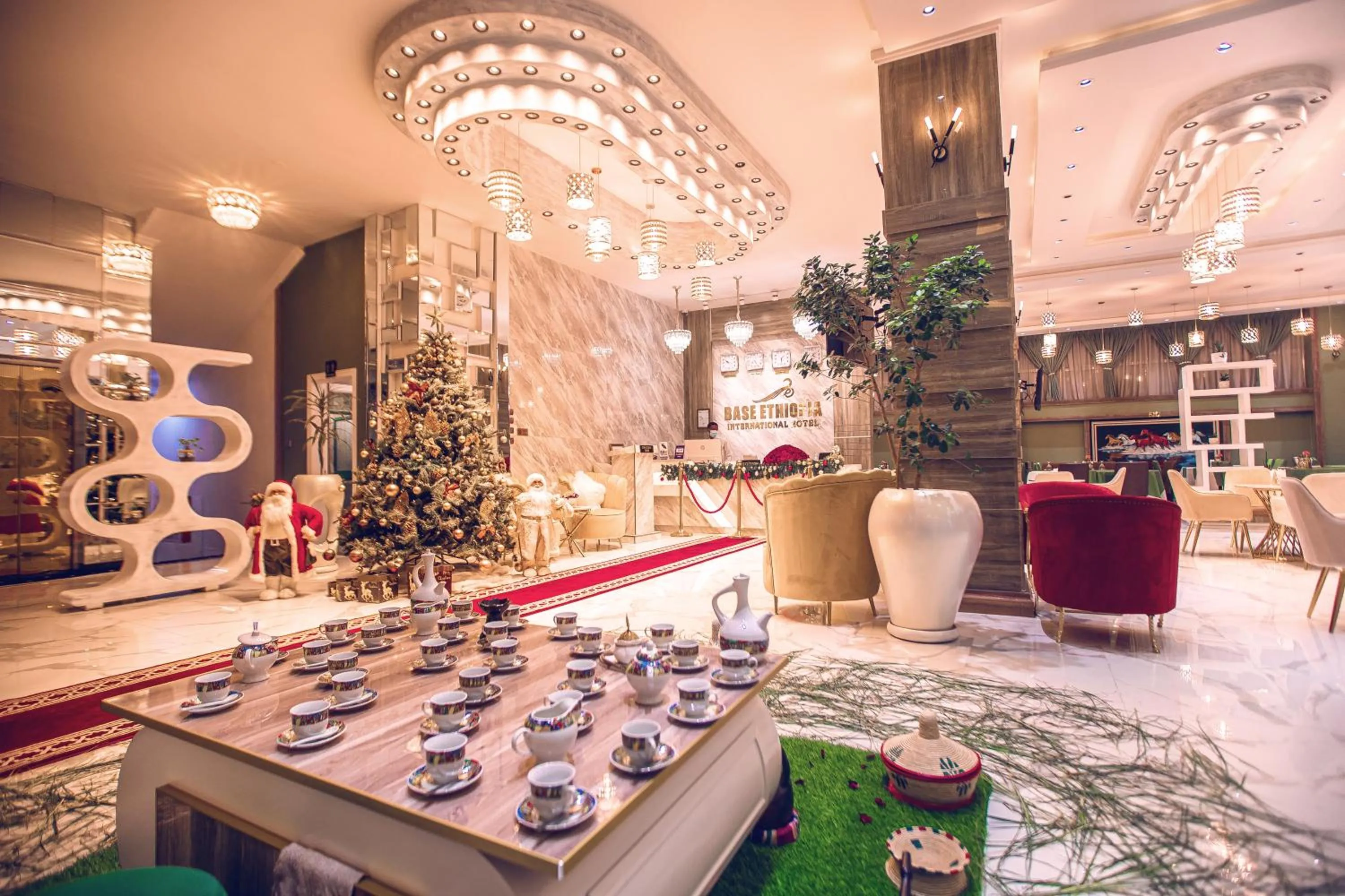 Coffee/tea facilities in Base Ethiopia International Hotel