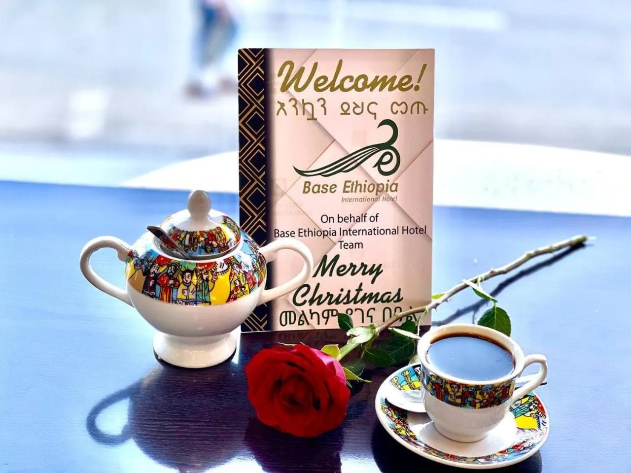 Coffee/tea facilities in Base Ethiopia International Hotel