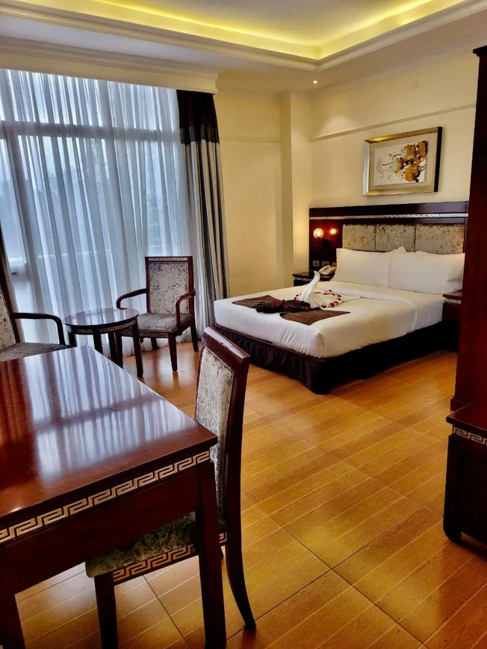 Bedroom in Base Ethiopia International Hotel