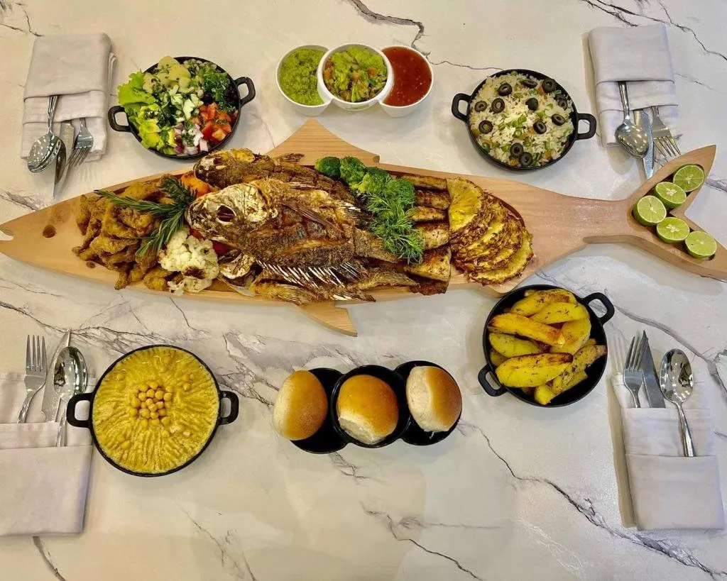 Food in Base Ethiopia International Hotel