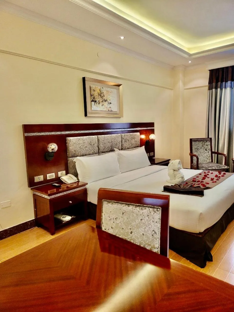 Bedroom in Base Ethiopia International Hotel