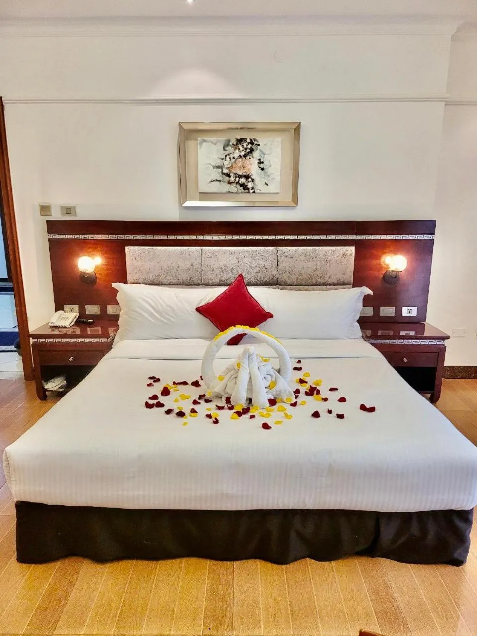 Bedroom in Base Ethiopia International Hotel