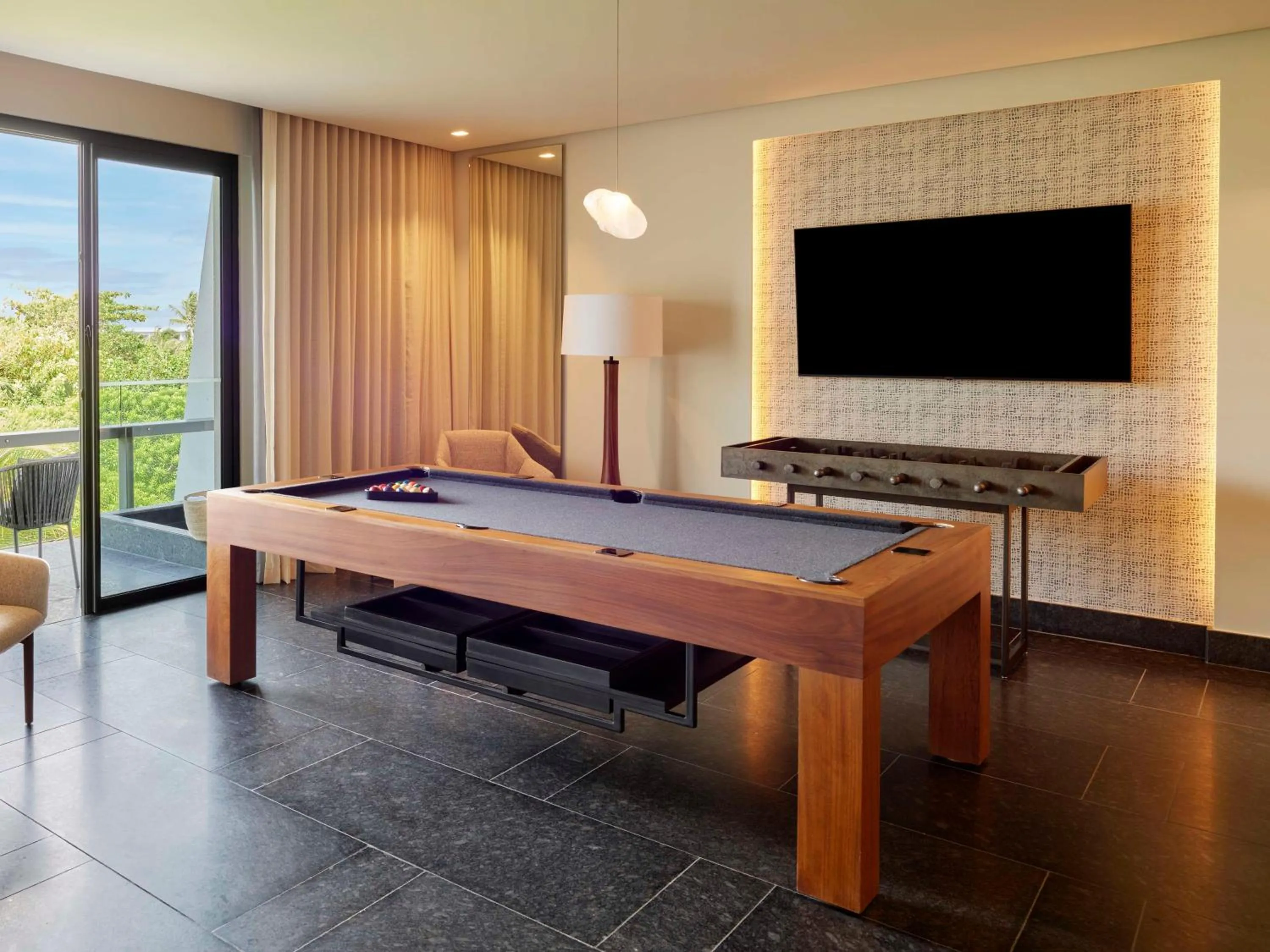 Living room in Conrad Tulum Riviera Maya