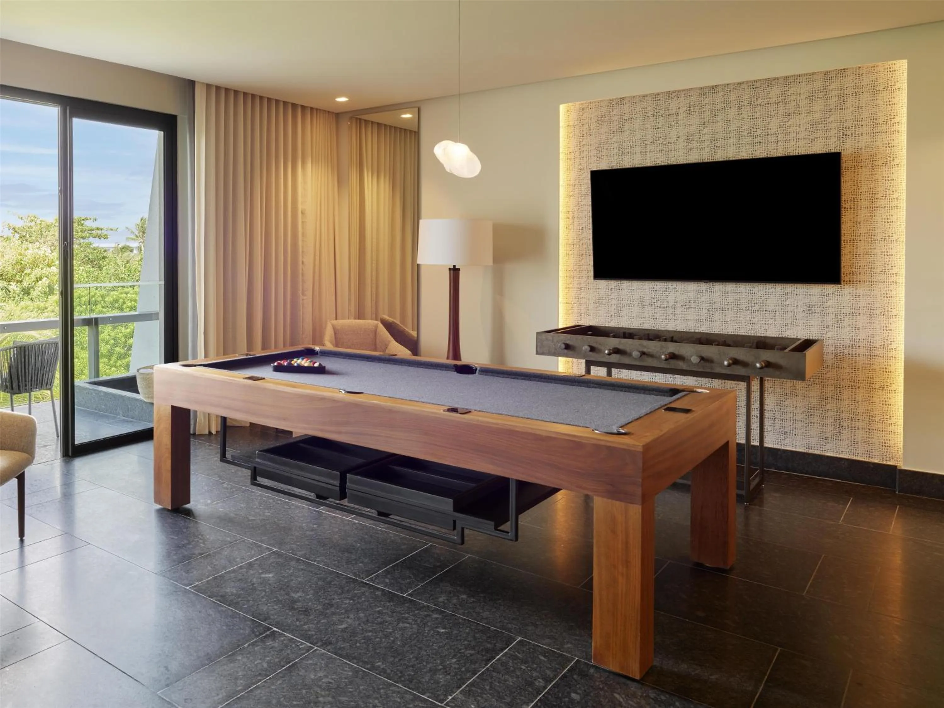 Living room in Conrad Tulum Riviera Maya