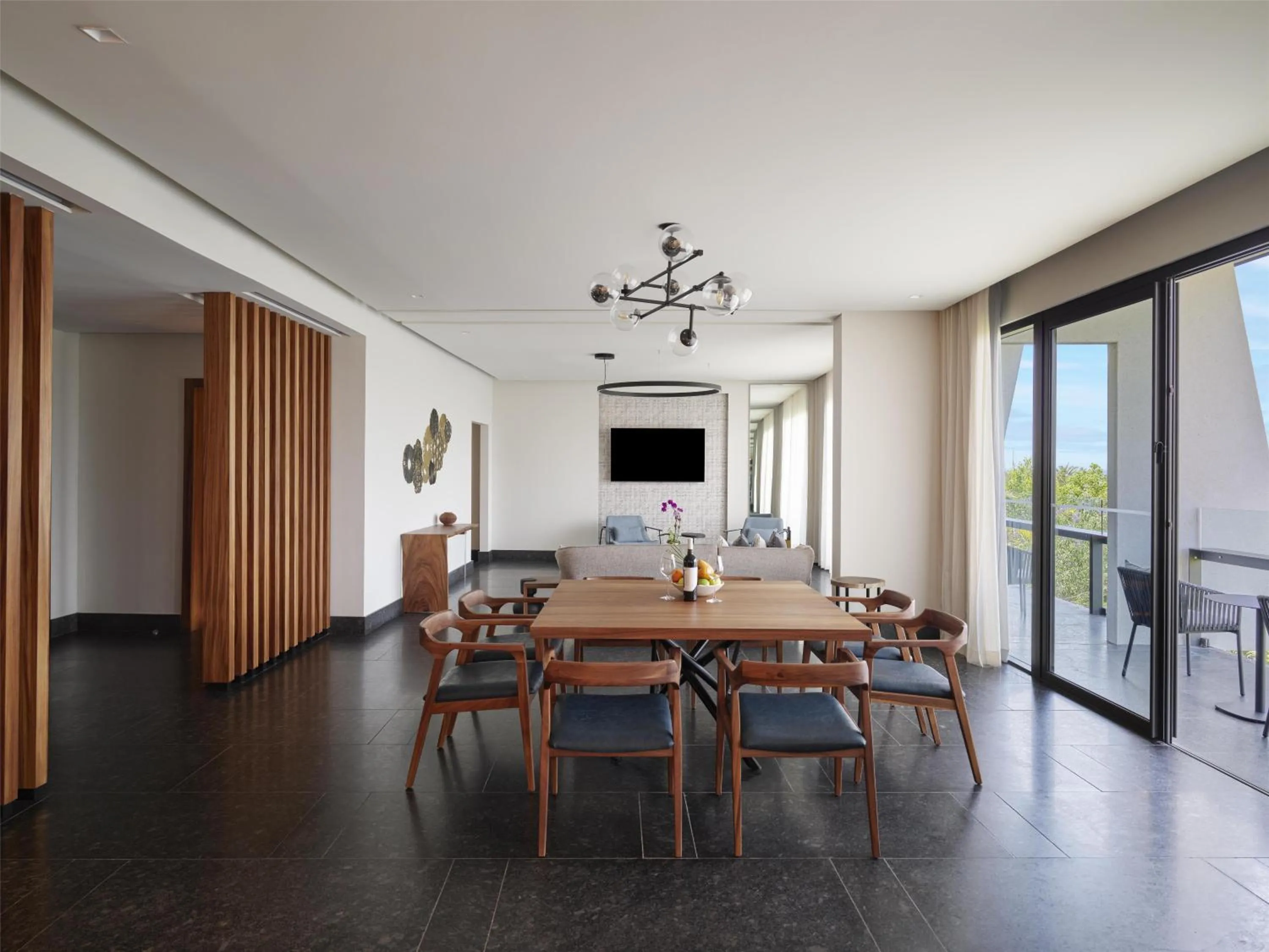 Living room in Conrad Tulum Riviera Maya