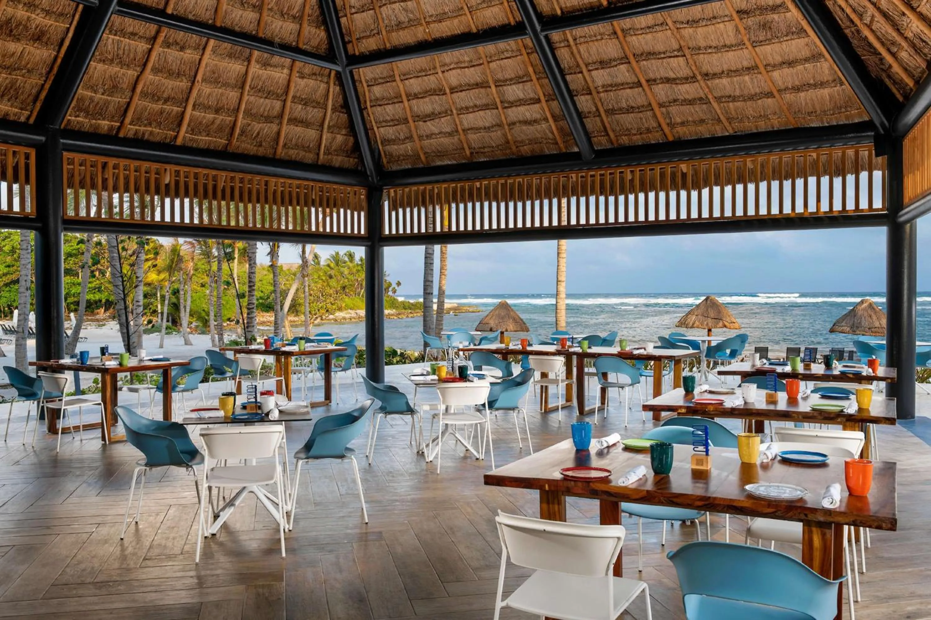 Breakfast in Conrad Tulum Riviera Maya