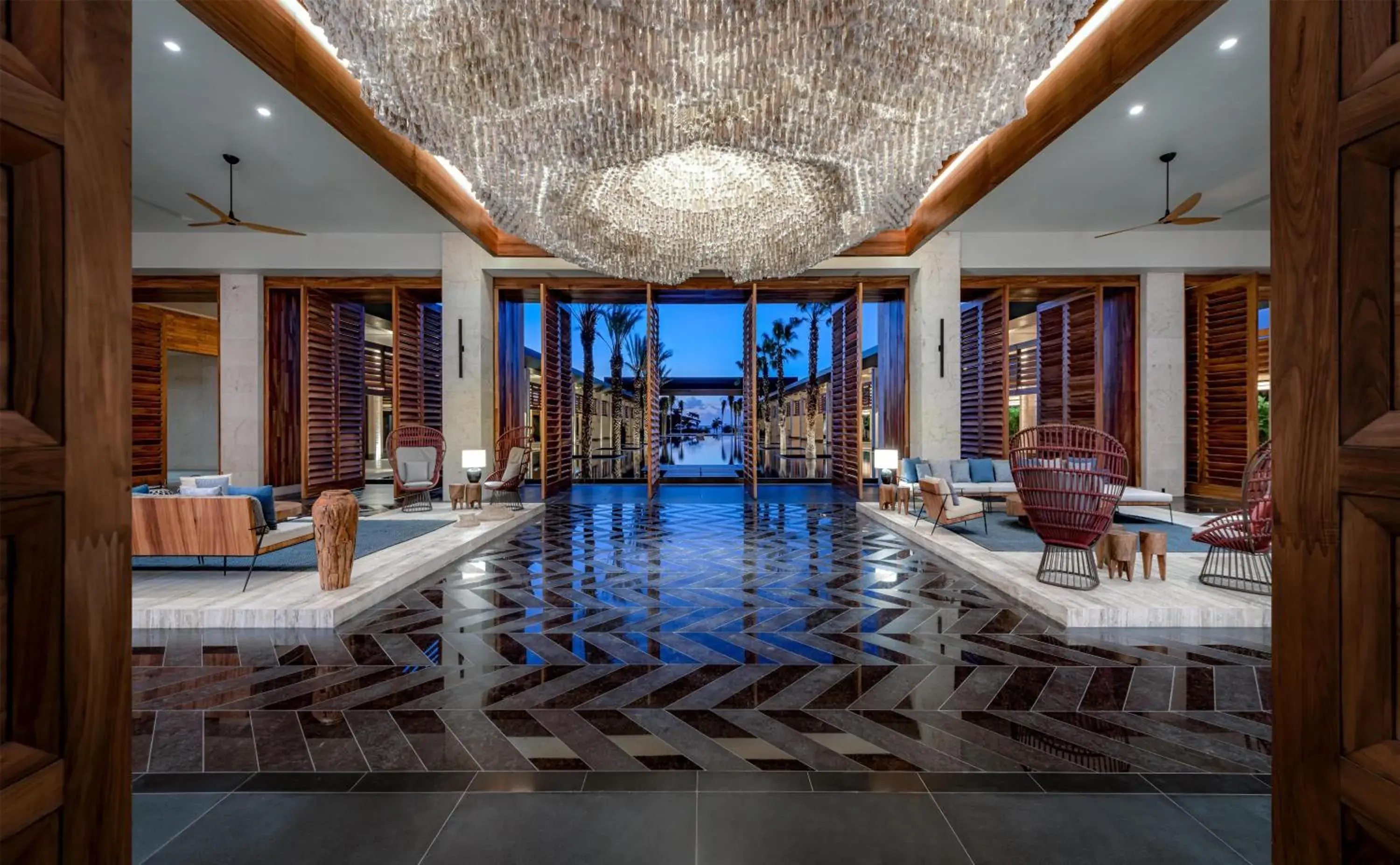 Lobby or reception in Conrad Tulum Riviera Maya Lobby or reception in Conrad Tulum Riviera Maya