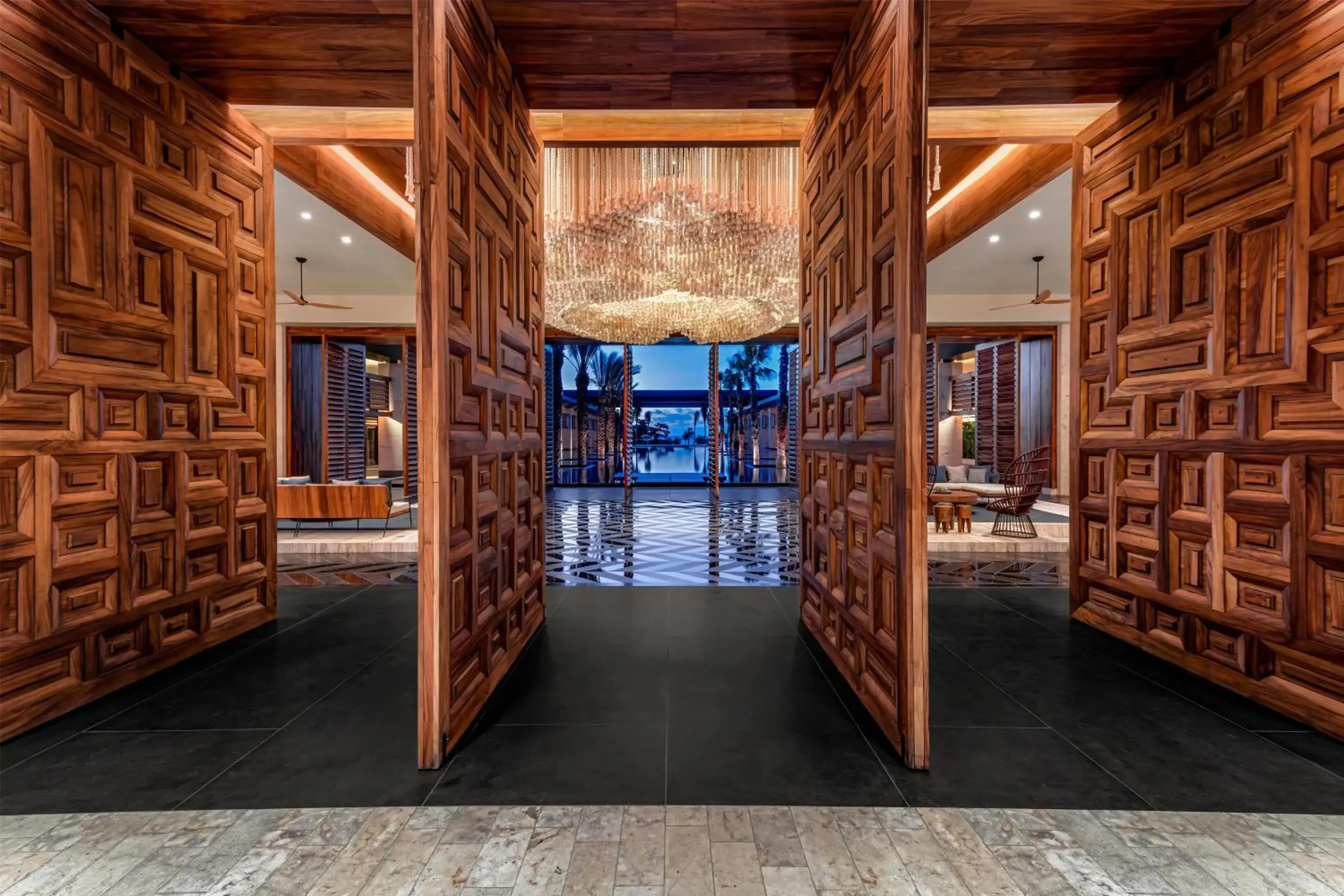 Lobby or reception in Conrad Tulum Riviera Maya Lobby or reception in Conrad Tulum Riviera Maya