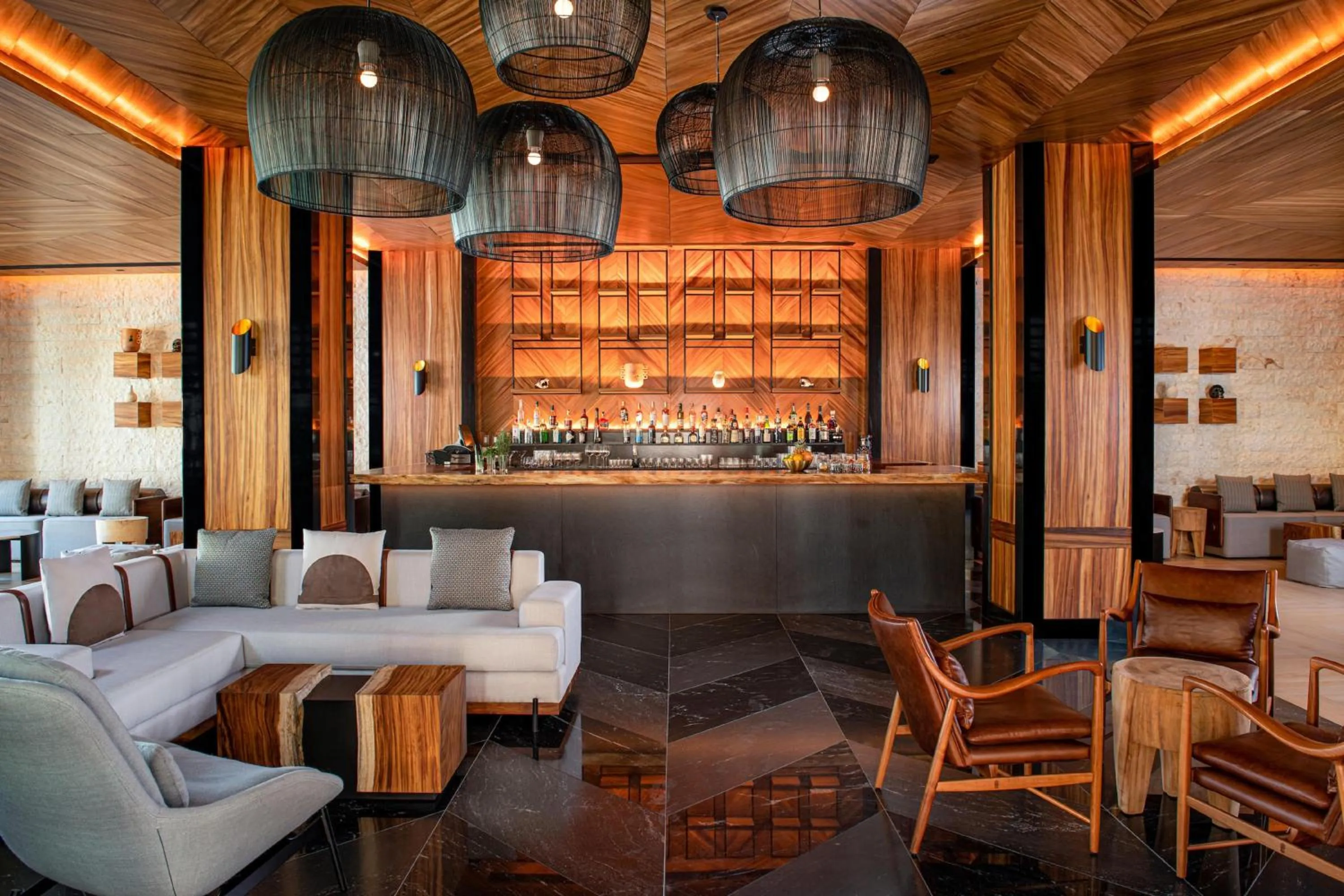 Lounge or bar in Conrad Tulum Riviera Maya