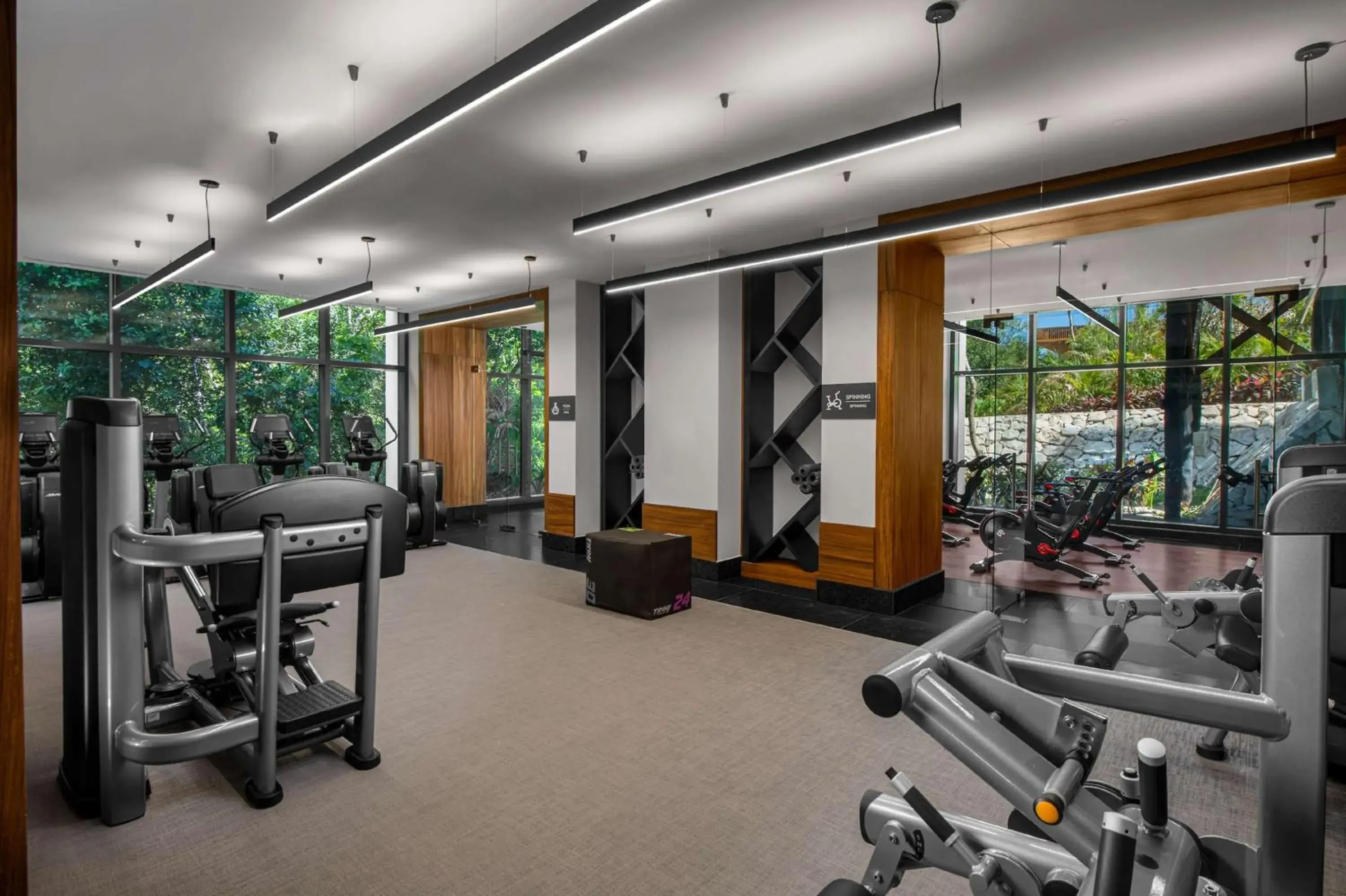 Fitness centre/facilities in Conrad Tulum Riviera Maya Fitness centre/facilities in Conrad Tulum Riviera Maya