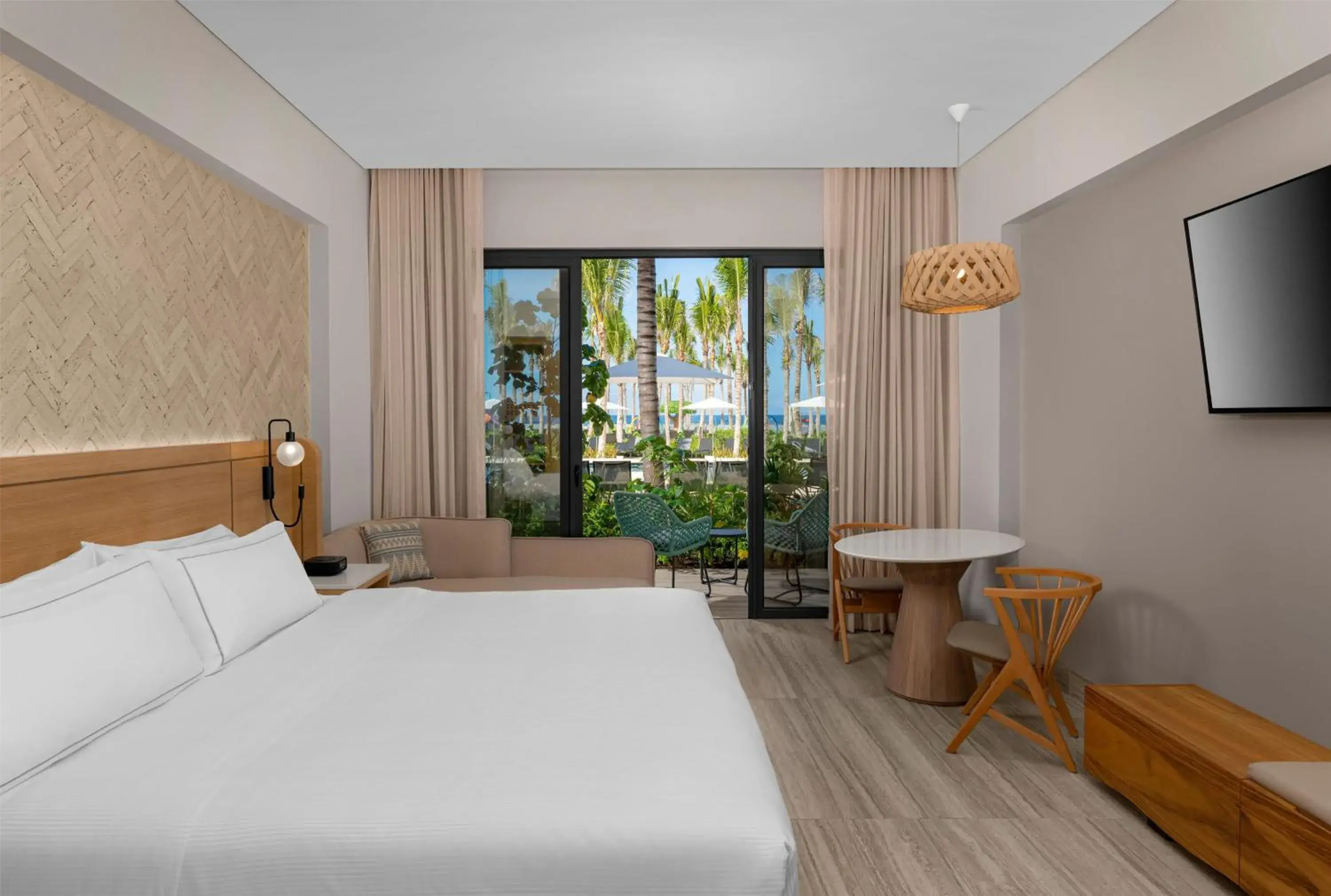 Living room, Bed in Hilton Tulum Riviera Maya All-Inclusive Resort Living room, Bed in Hilton Tulum Riviera Maya All-Inclusive Resort