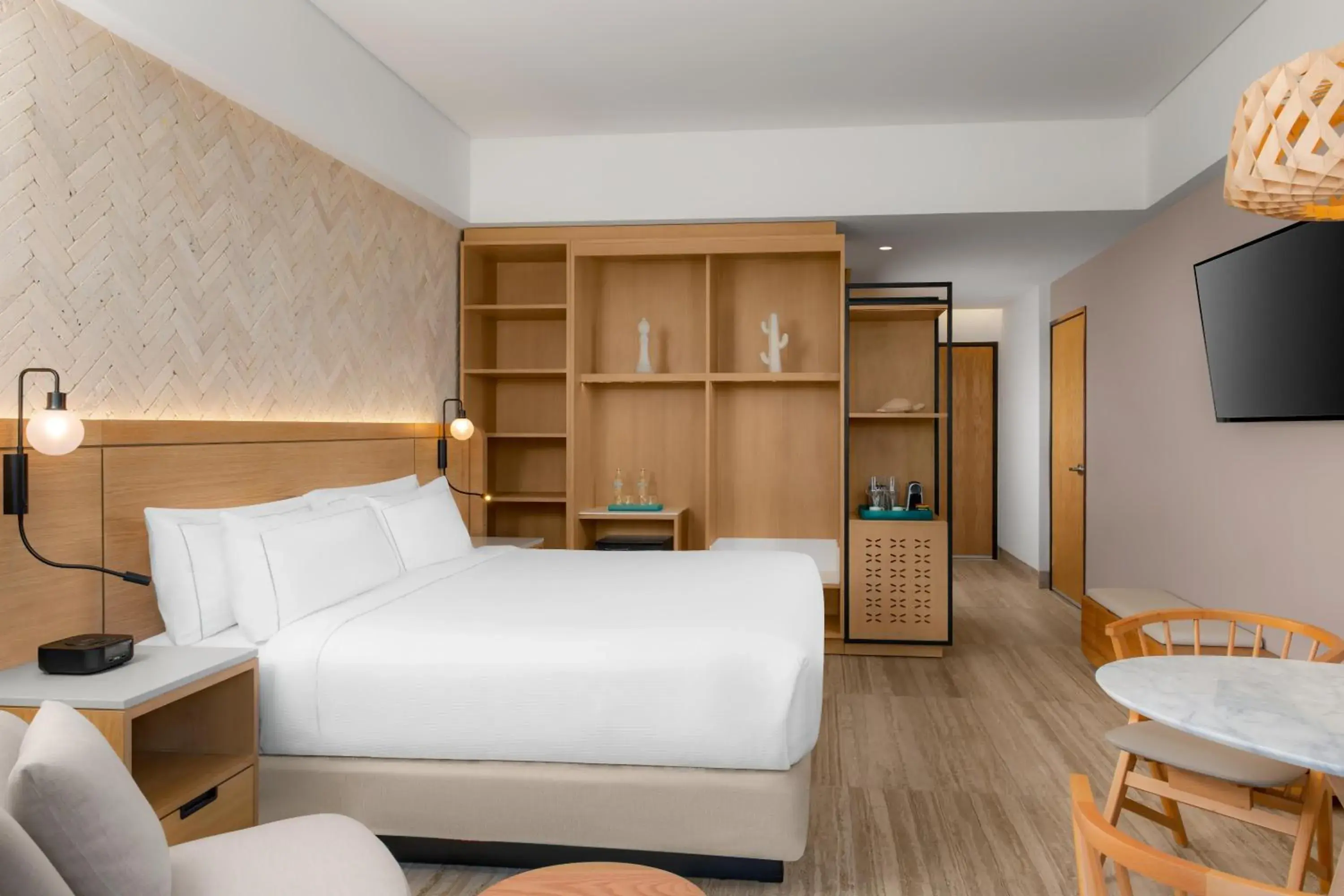 Bed in Hilton Tulum Riviera Maya All-Inclusive Resort Bed in Hilton Tulum Riviera Maya All-Inclusive Resort