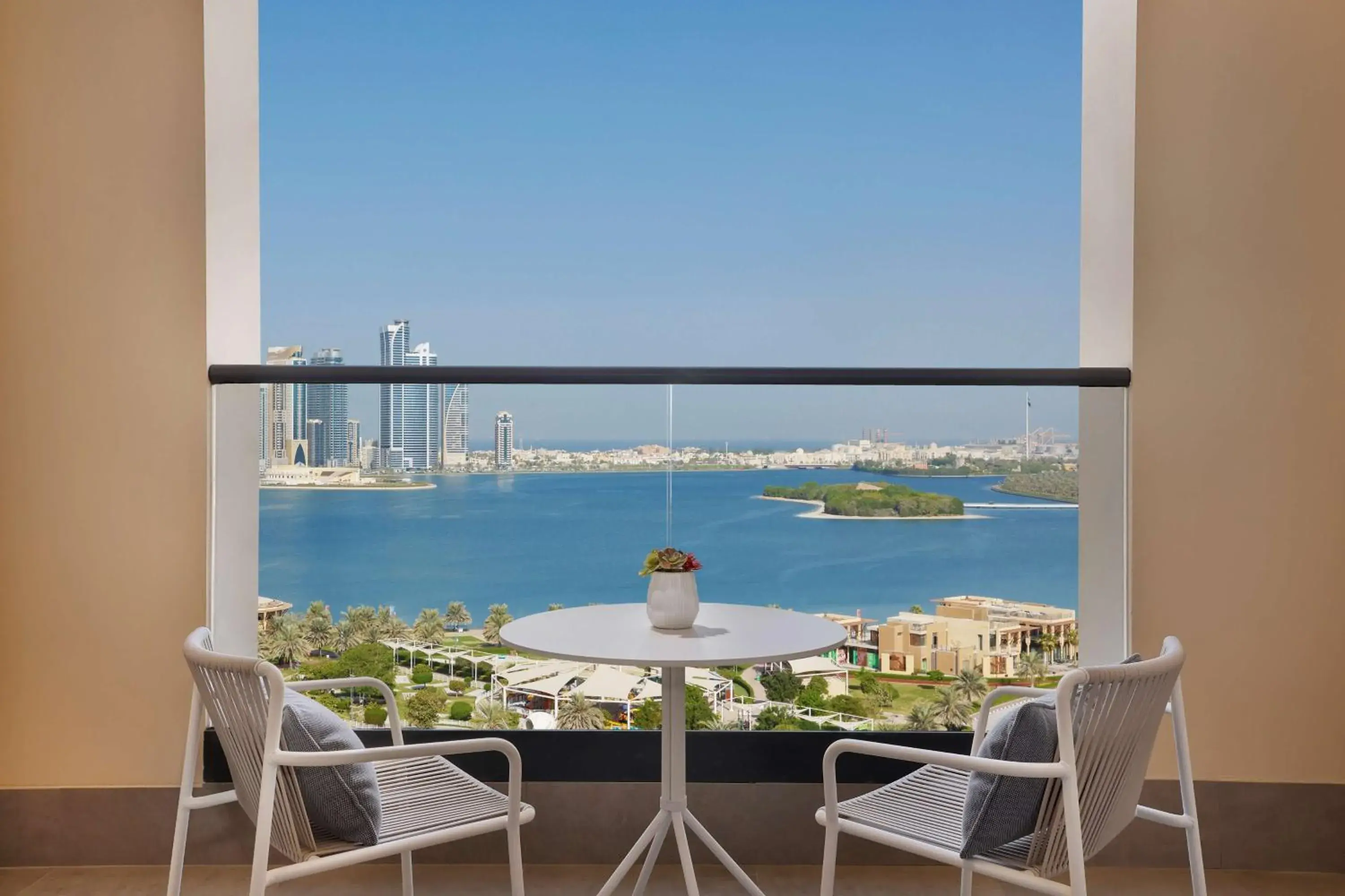 View (from property/room) in DoubleTree by Hilton Sharjah Waterfront Hotel And Residences View (from property/room) in DoubleTree by Hilton Sharjah Waterfront Hotel And Residences