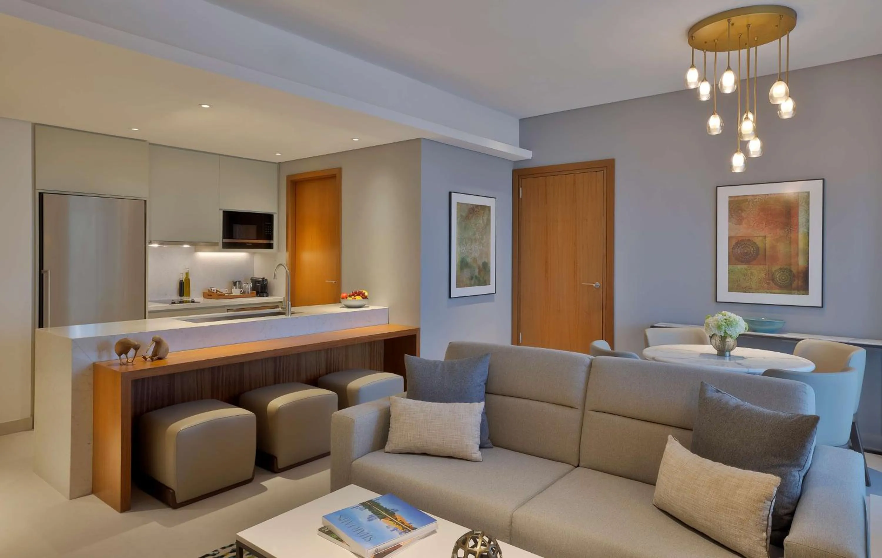 Living room in DoubleTree by Hilton Sharjah Waterfront Hotel And Residences