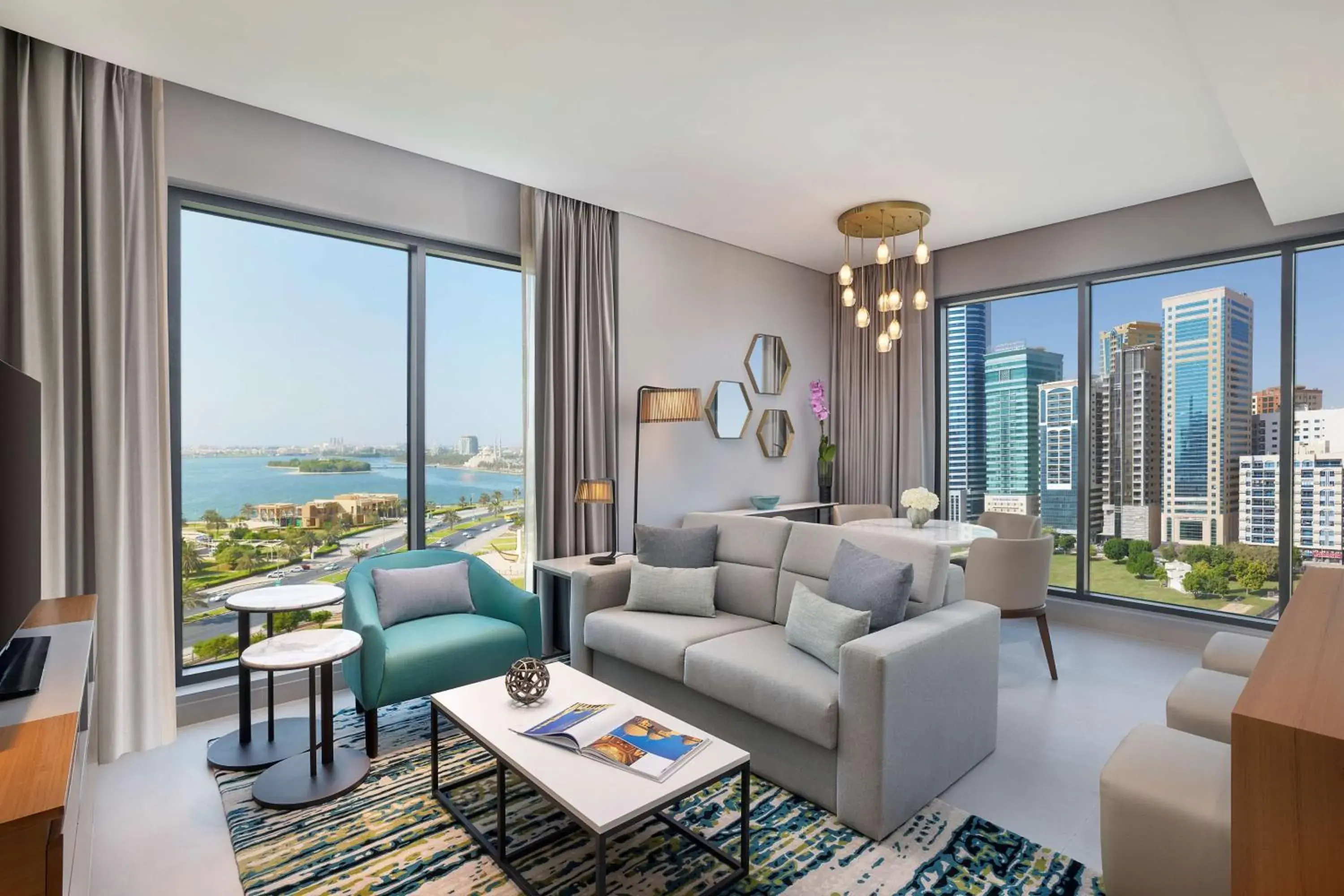 King Two Bedroom Corner Apartment in DoubleTree by Hilton Sharjah Waterfront Hotel And Residences King Two Bedroom Corner Apartment in DoubleTree by Hilton Sharjah Waterfront Hotel And Residences