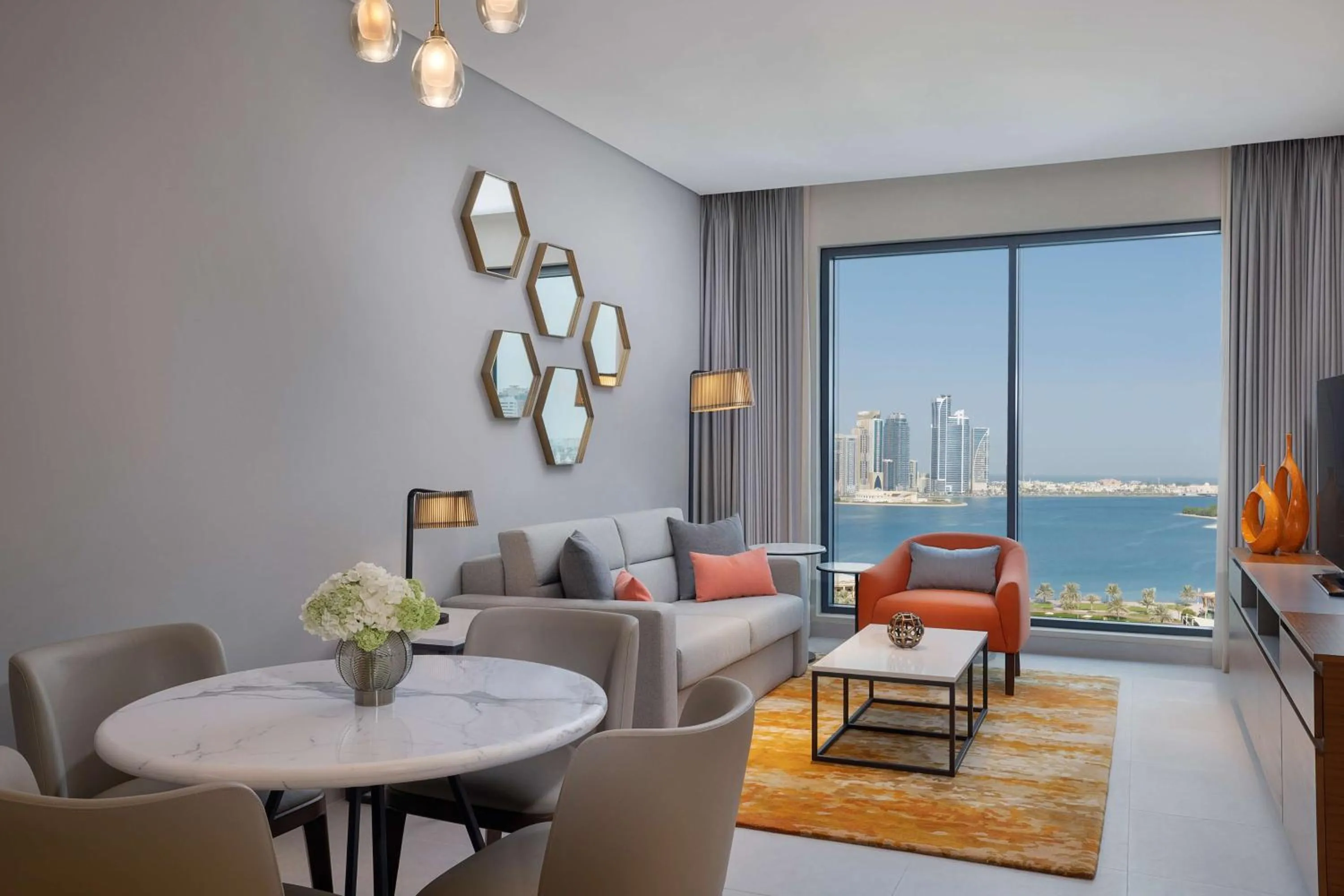 Bedroom in DoubleTree by Hilton Sharjah Waterfront Hotel And Residences