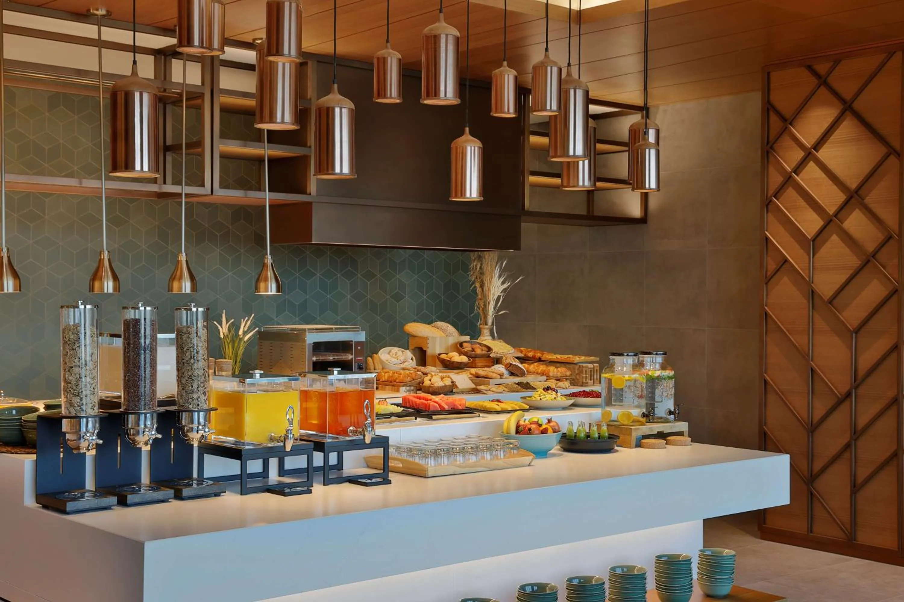Breakfast in DoubleTree by Hilton Sharjah Waterfront Hotel And Residences