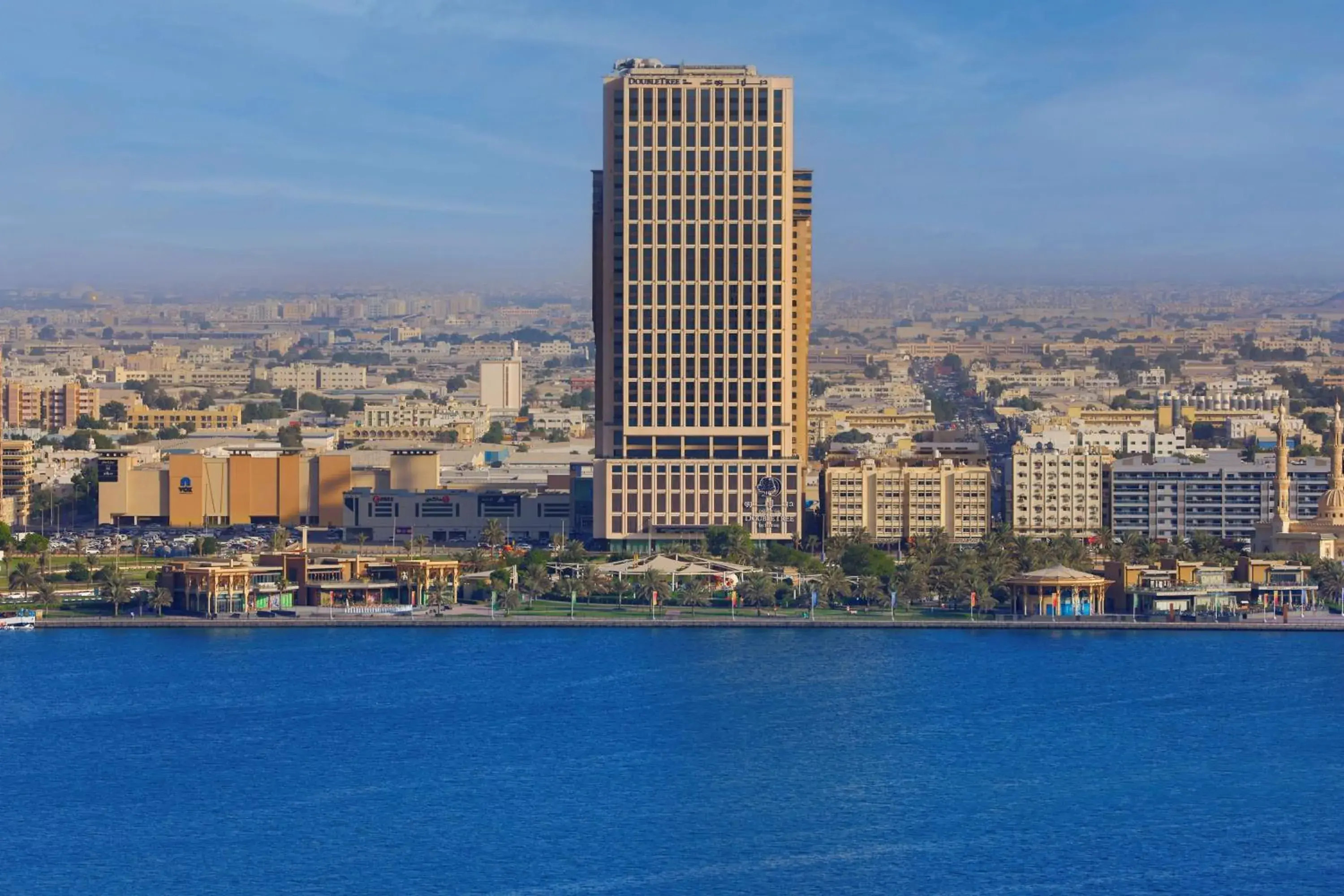 Property building in DoubleTree by Hilton Sharjah Waterfront Hotel And Residences Property building in DoubleTree by Hilton Sharjah Waterfront Hotel And Residences