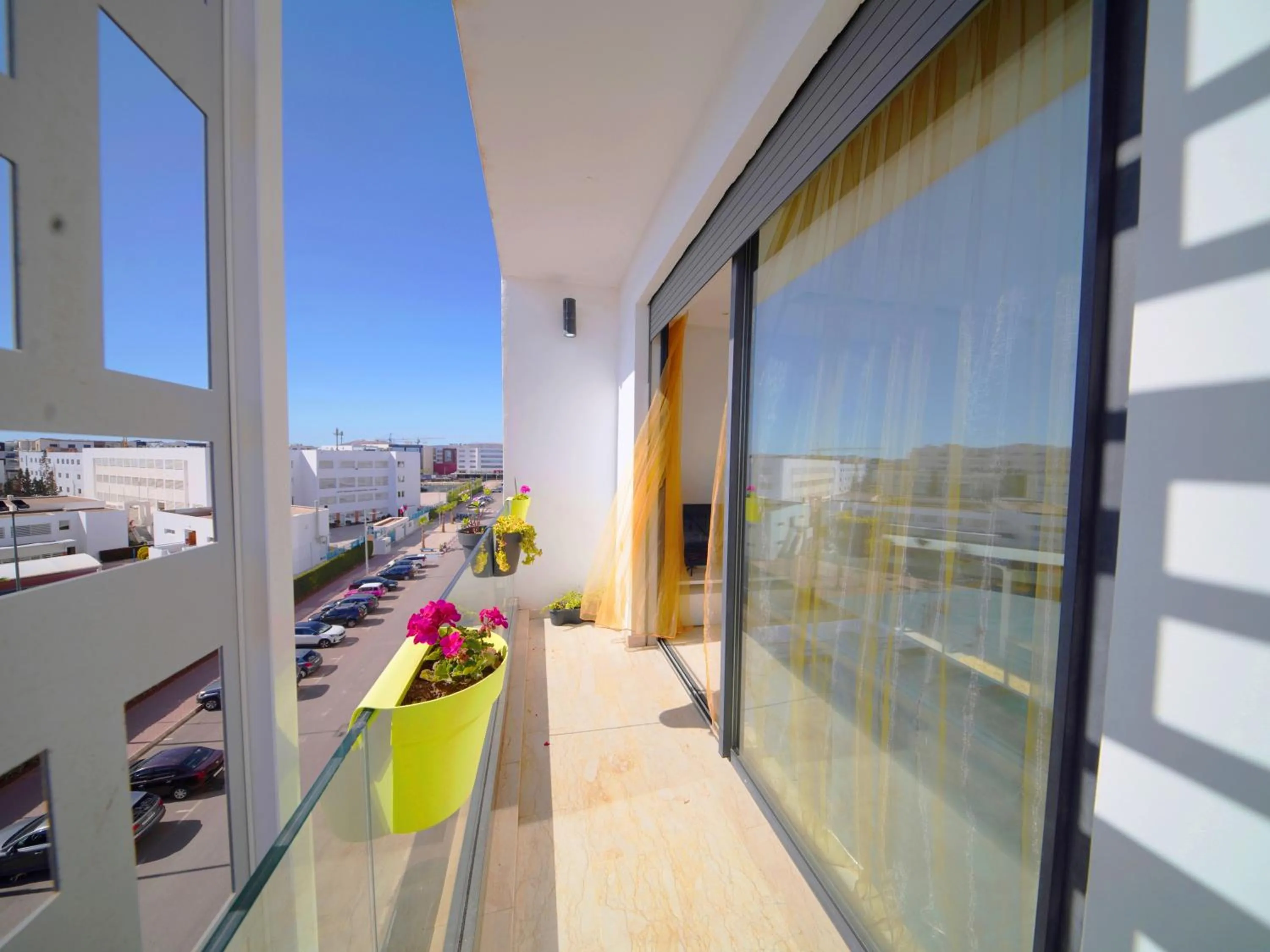 Balcony/Terrace in Geronticus apartment