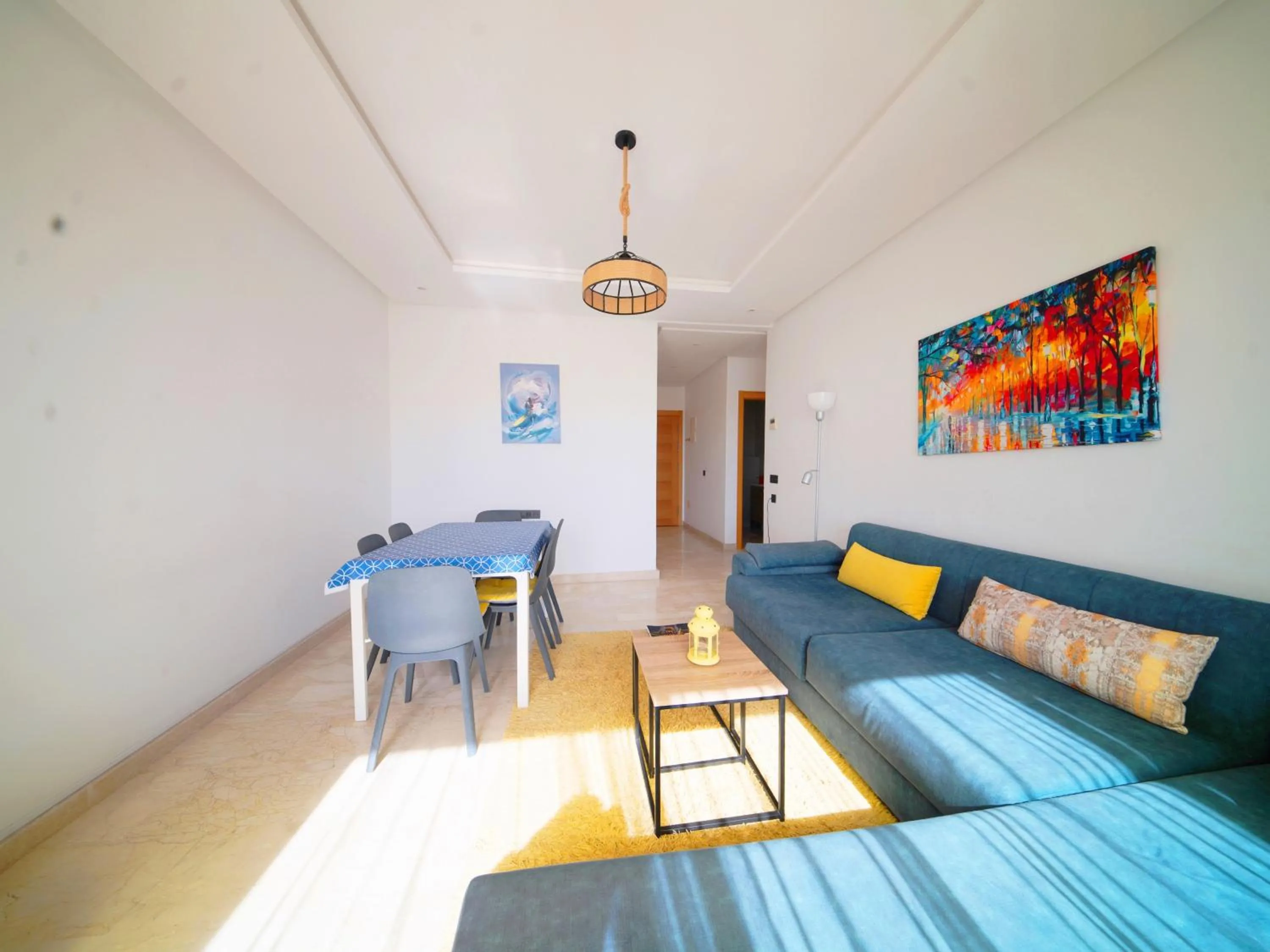 Living room in Geronticus apartment