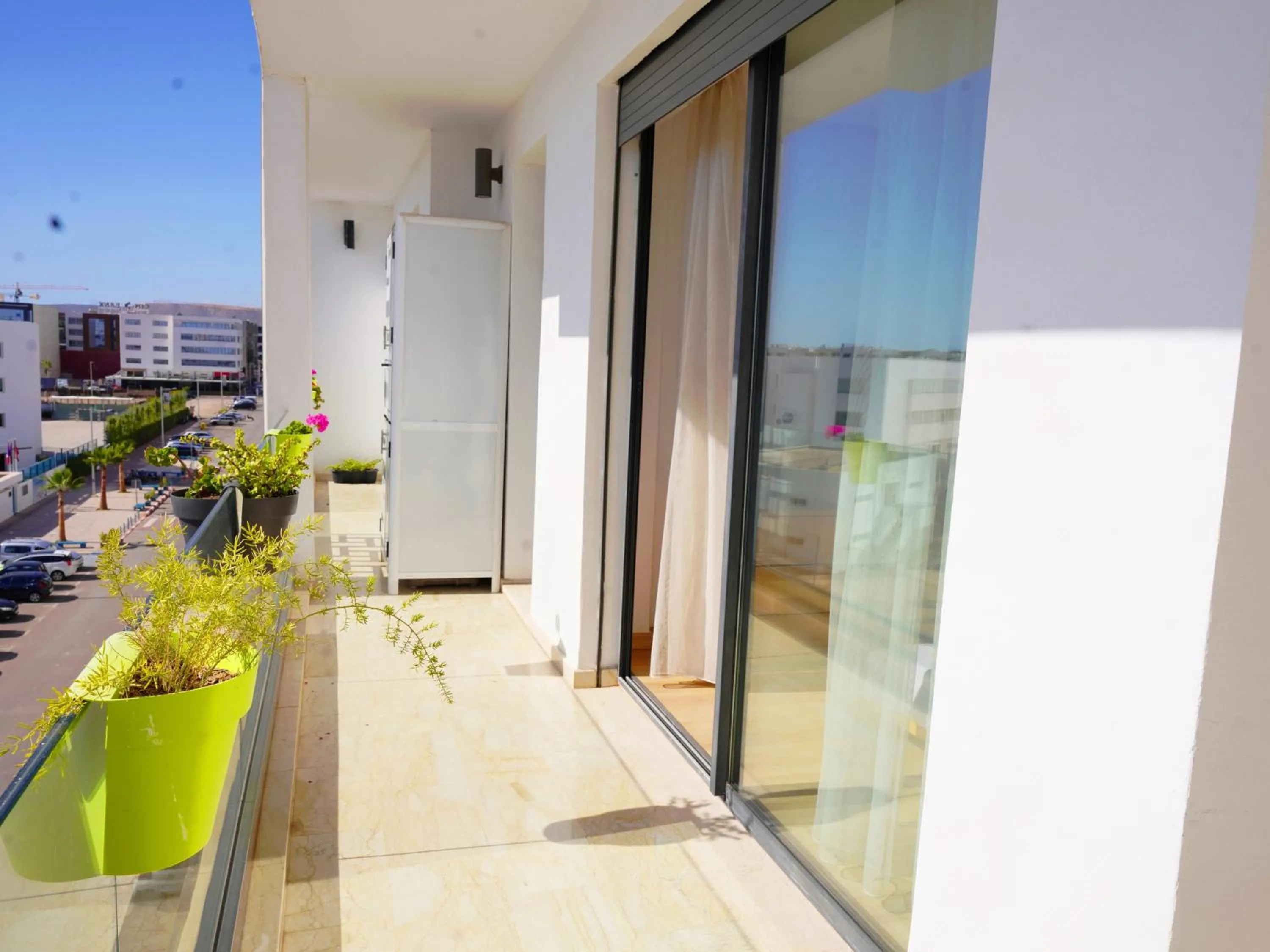 Balcony/Terrace in Geronticus apartment