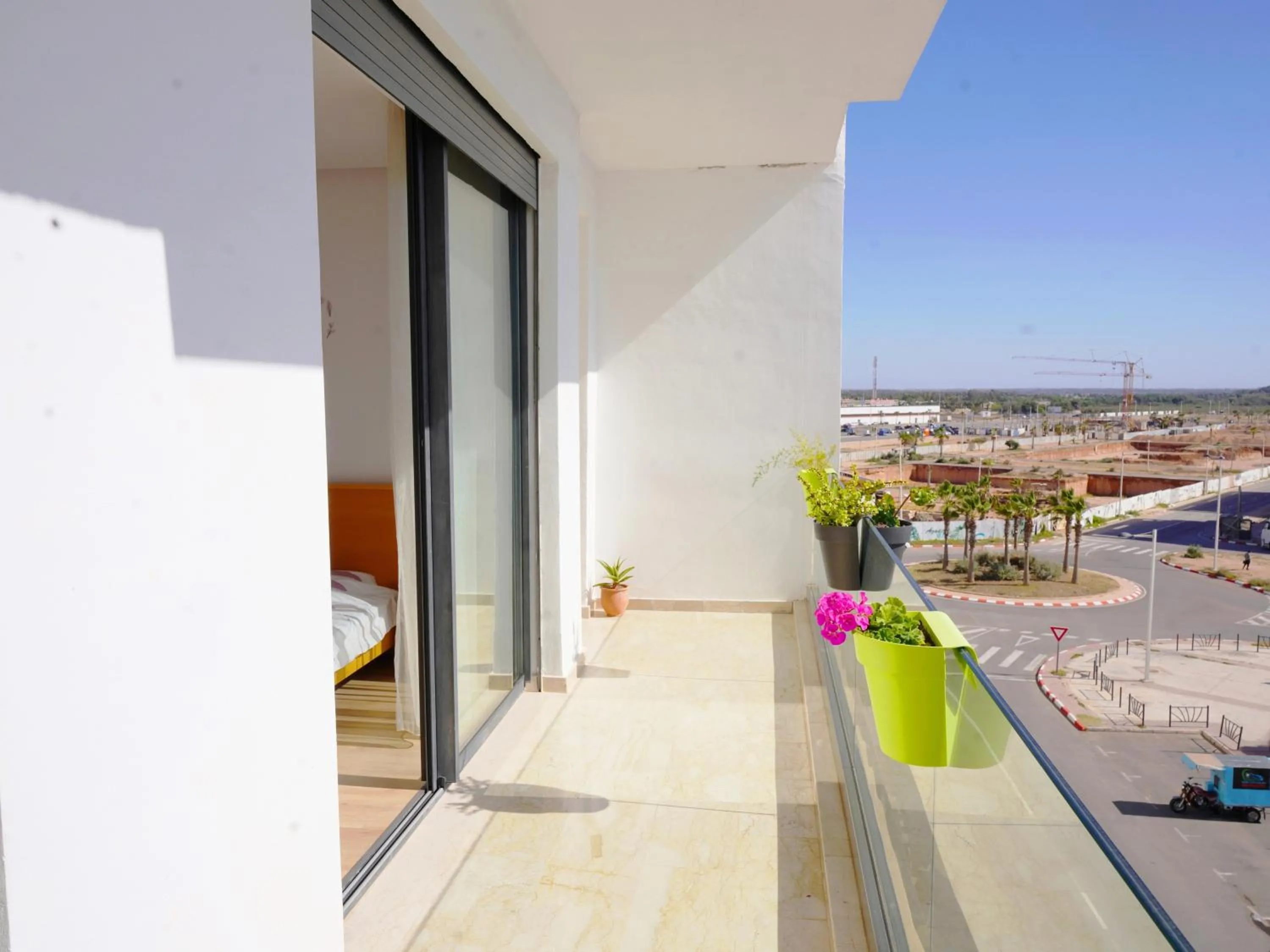 Balcony/Terrace in Geronticus apartment