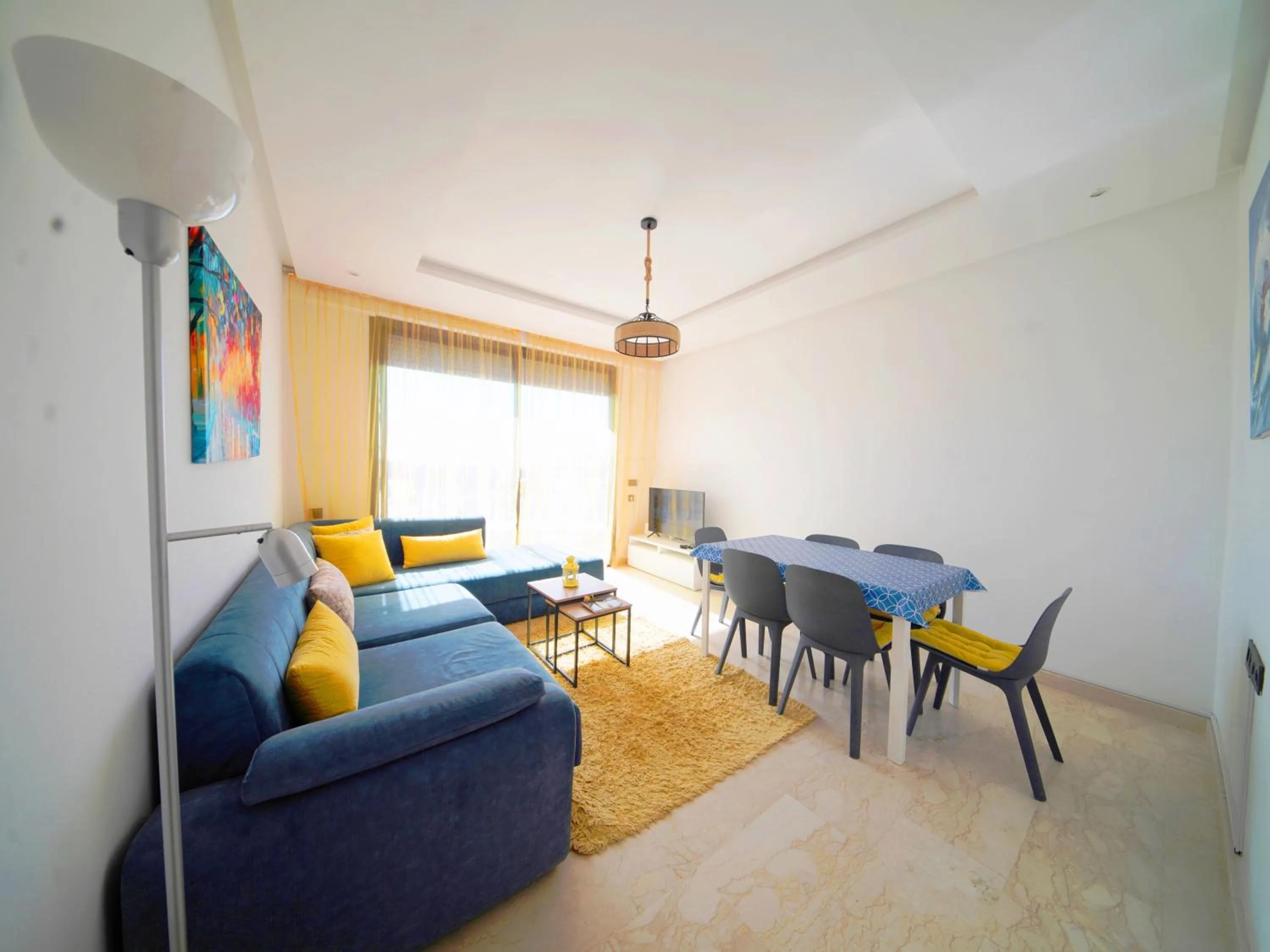 Living room in Geronticus apartment