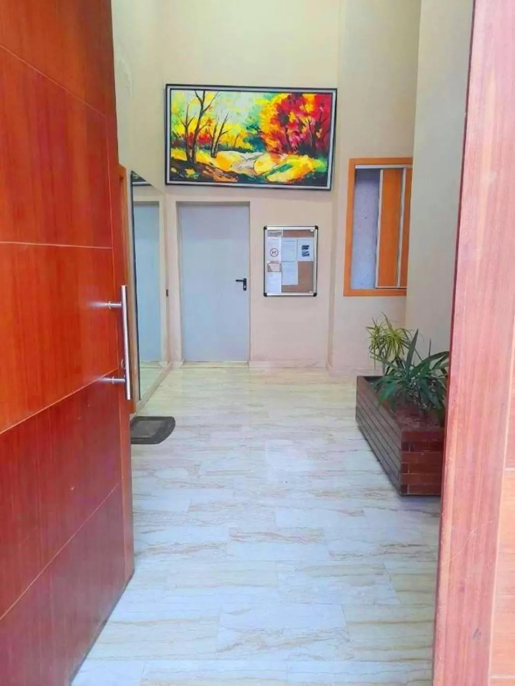 Facade/entrance in Geronticus apartment