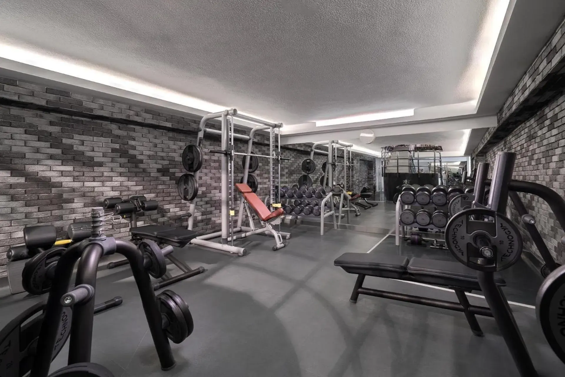 Fitness centre/facilities in Kempinski Hotel Beijing Yansha Center Fitness centre/facilities in Kempinski Hotel Beijing Yansha Center