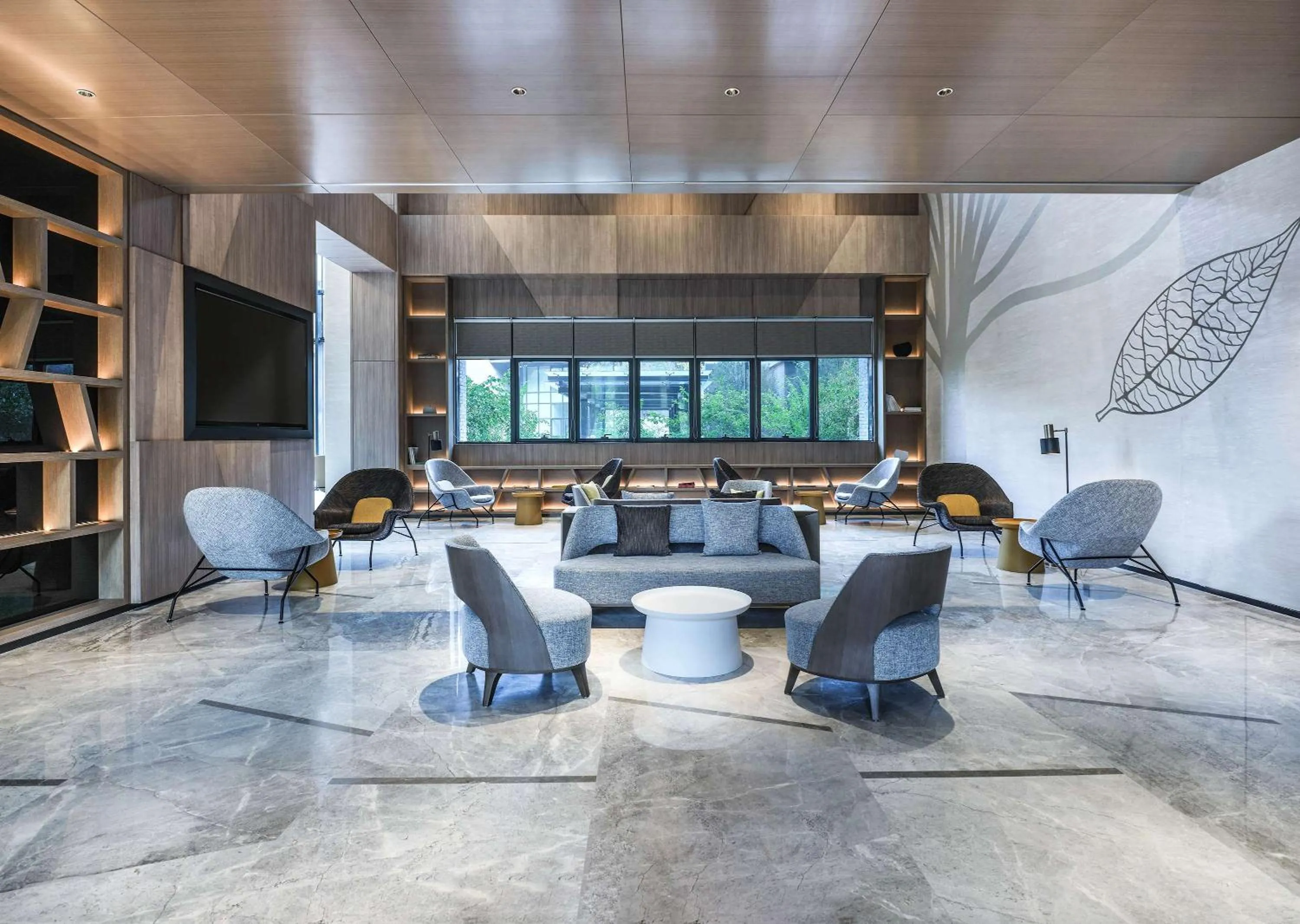 Lobby or reception in Hyatt Place Beijing Shiyuan