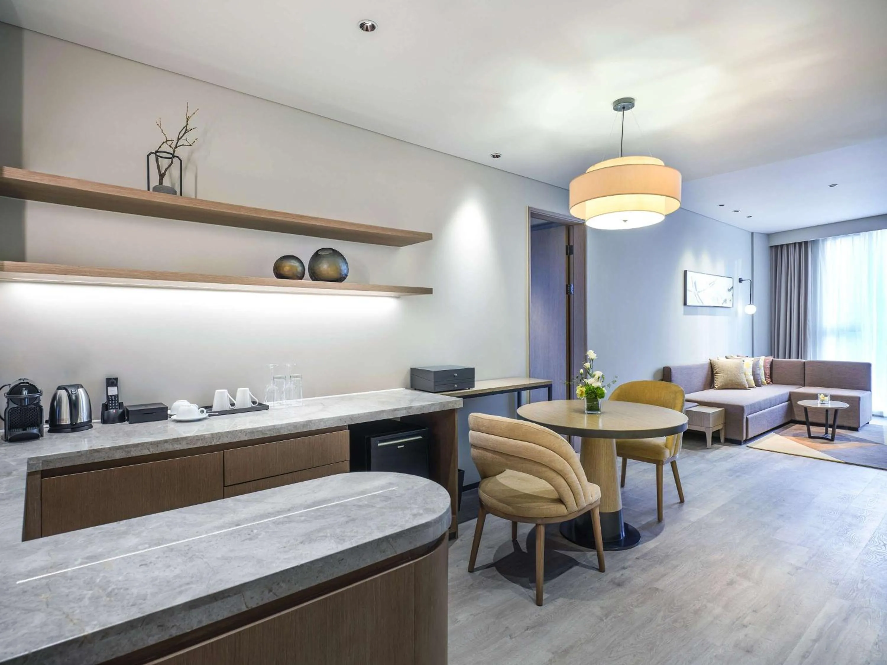 Kitchen or kitchenette in Hyatt Place Beijing Shiyuan