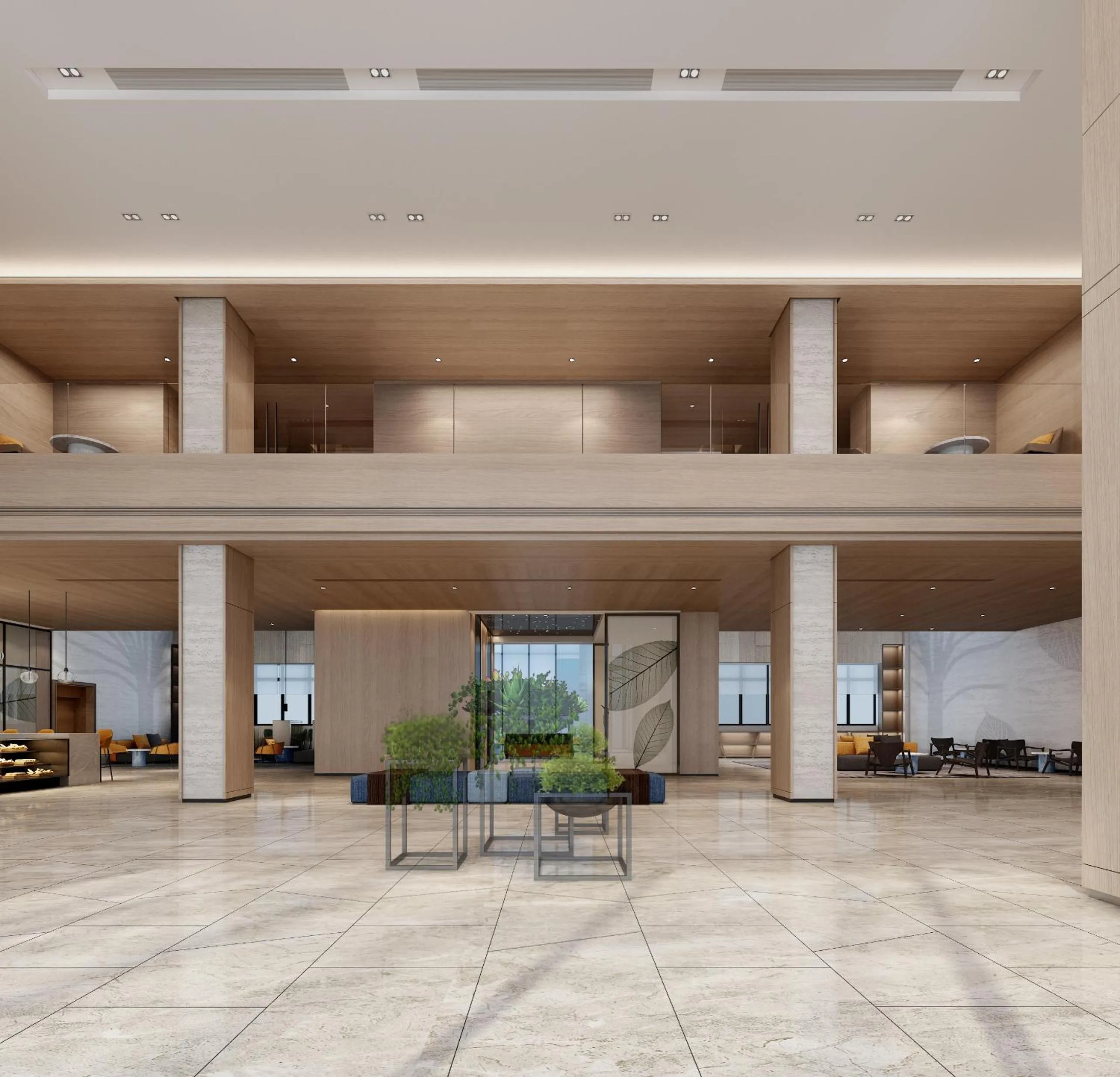 Lobby or reception in Hyatt Place Beijing Shiyuan