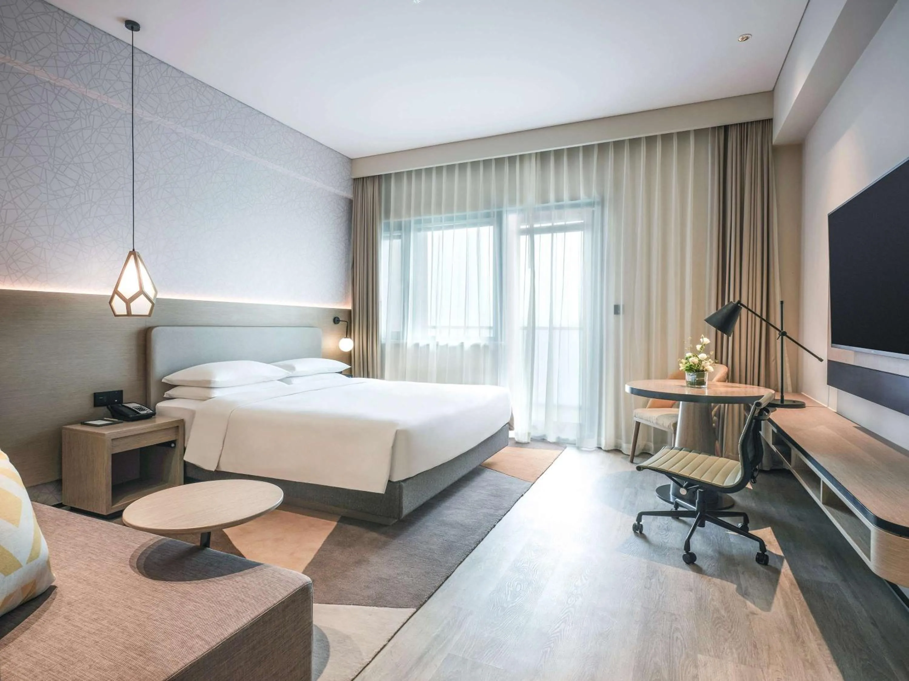 Photo of the whole room in Hyatt Place Beijing Shiyuan