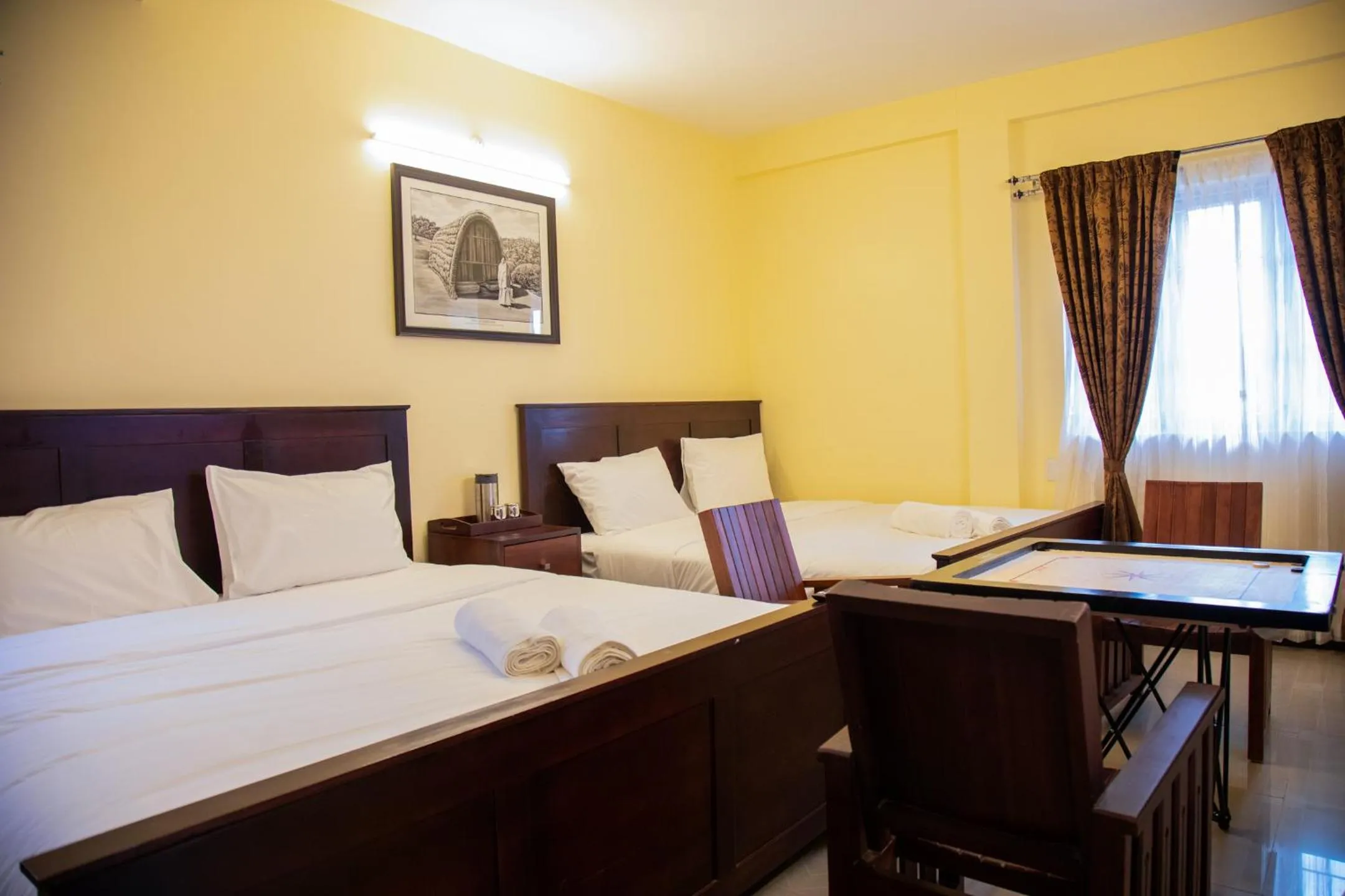 Bedroom, Bed in Aakash Rooms and Cottages,