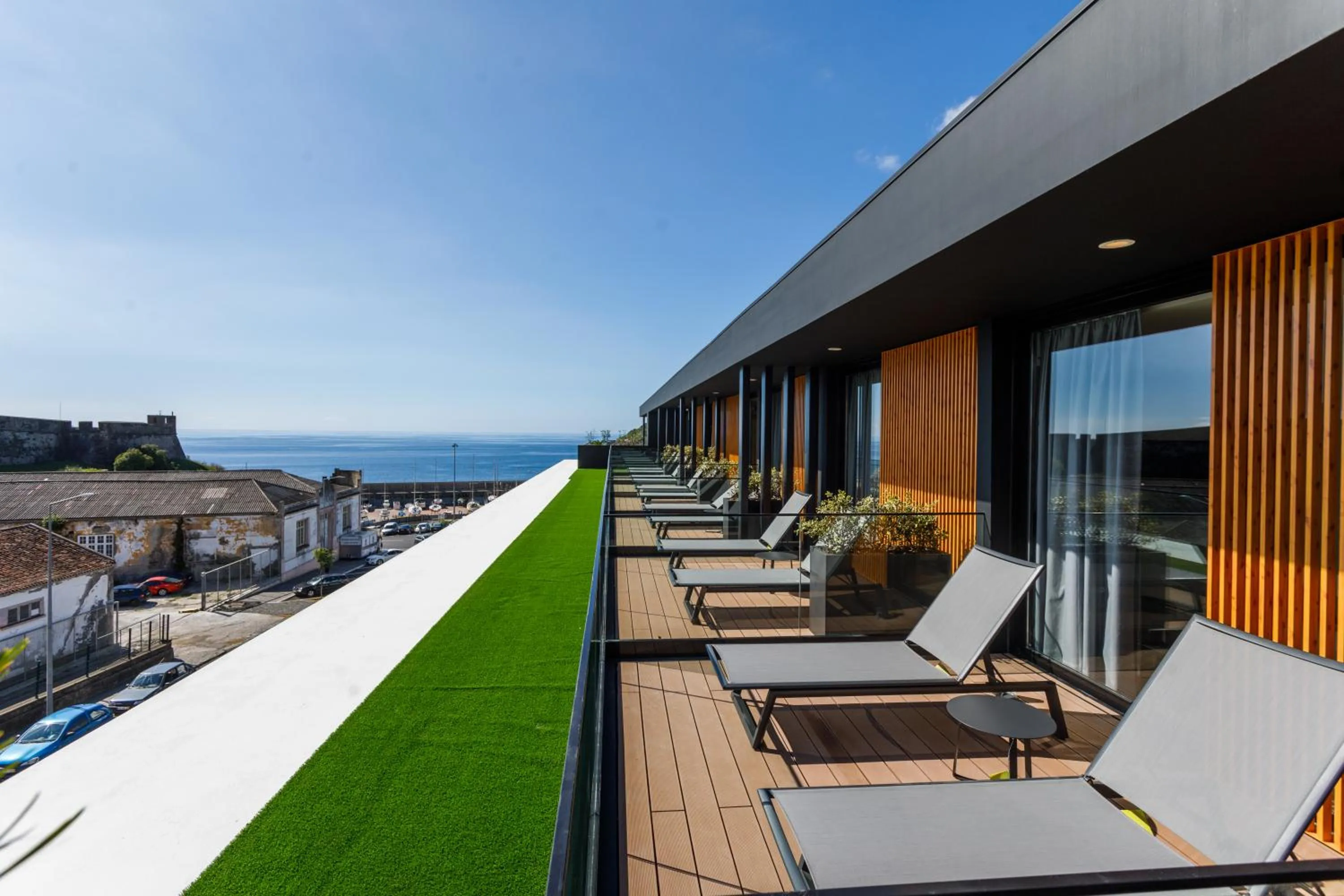 Balcony/Terrace in The Shipyard - Angra