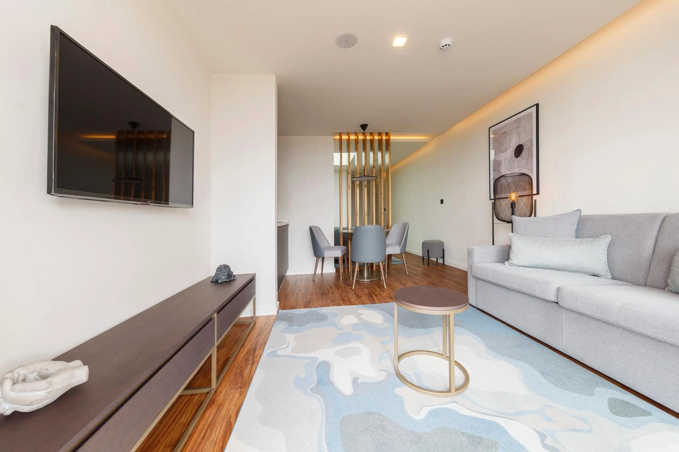 Living room in The Shipyard - Angra