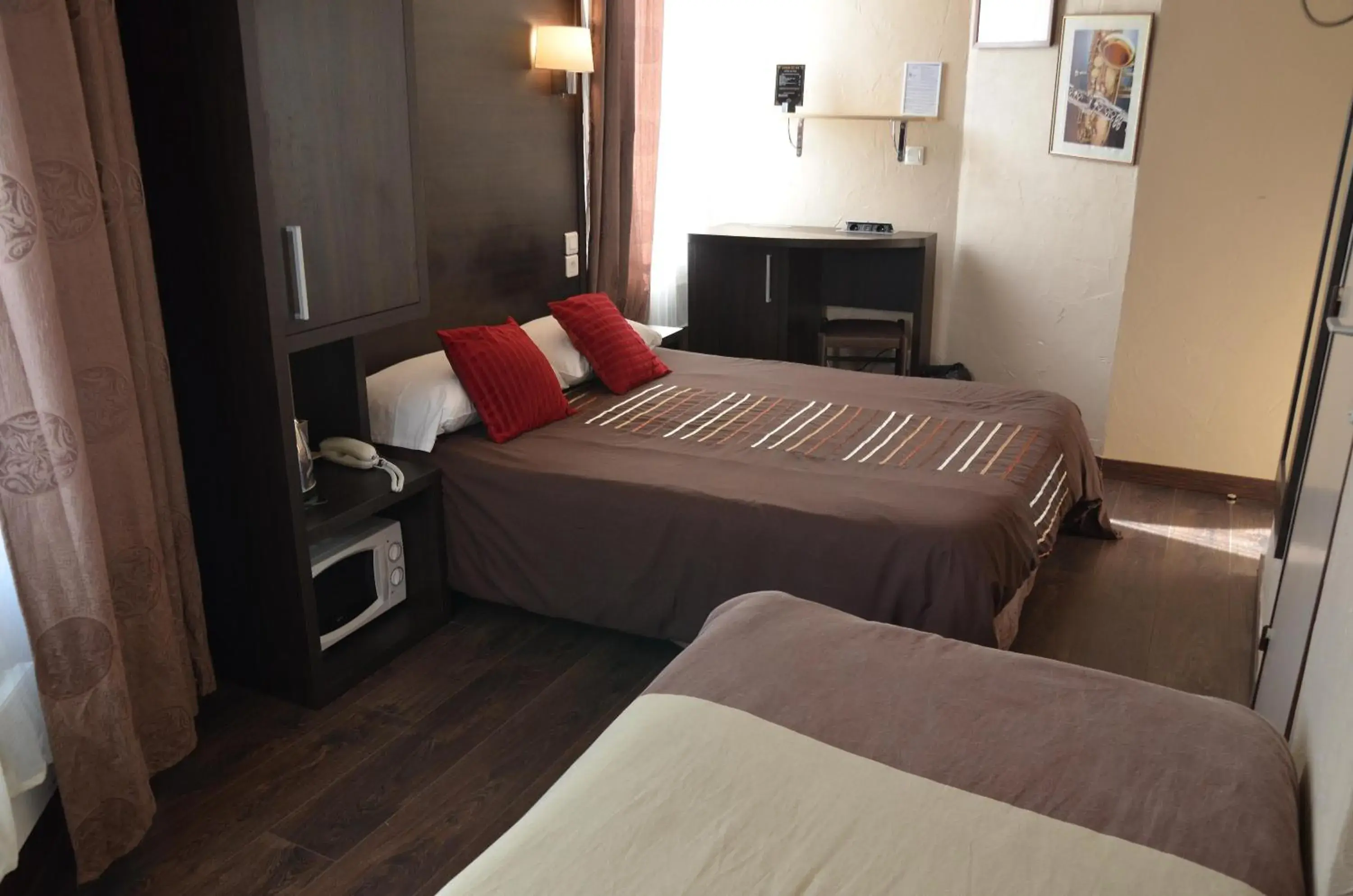 Bed in Hôtel du Parc Bed in Hôtel du Parc