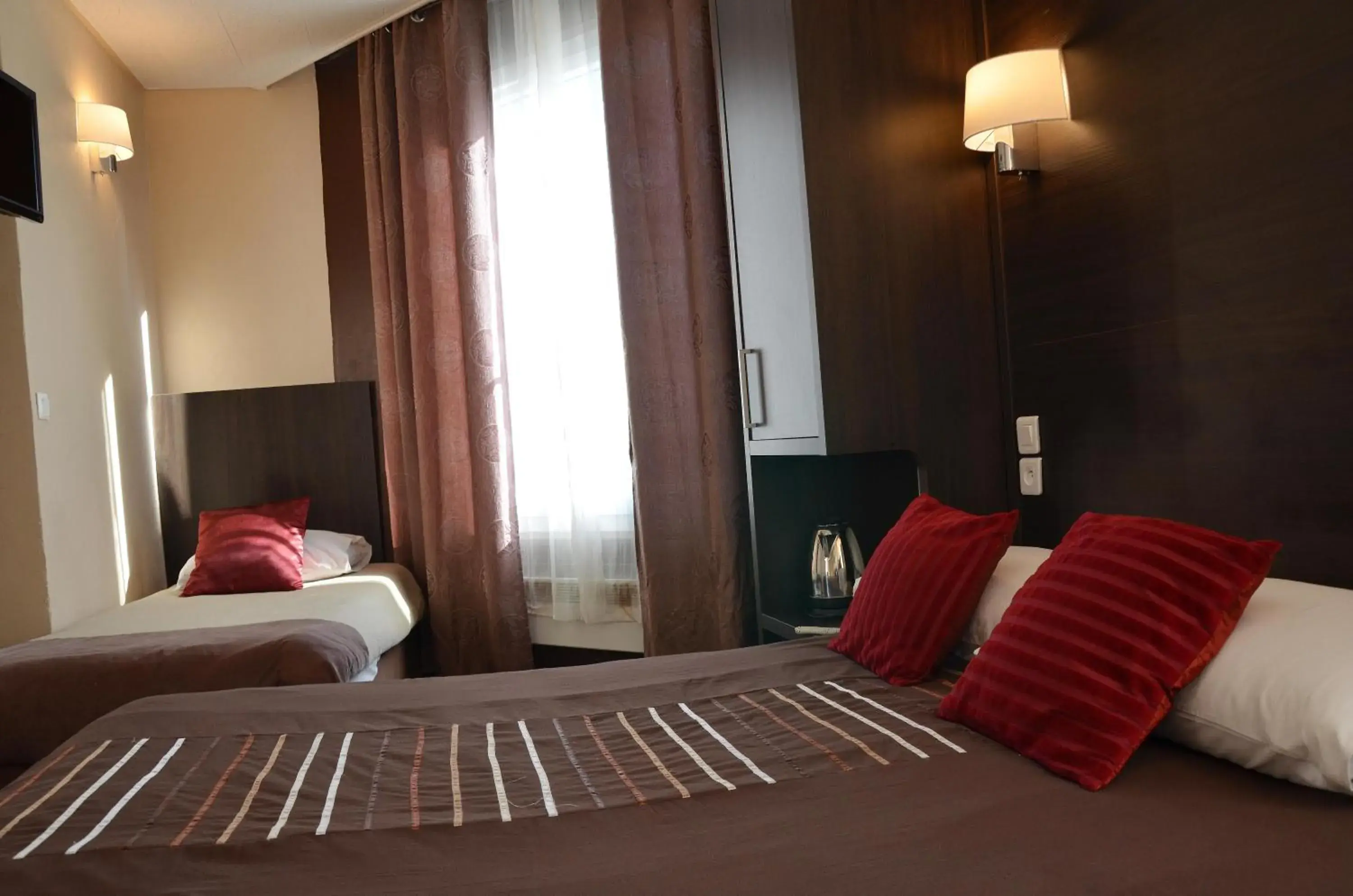 Bed in Hôtel du Parc Bed in Hôtel du Parc