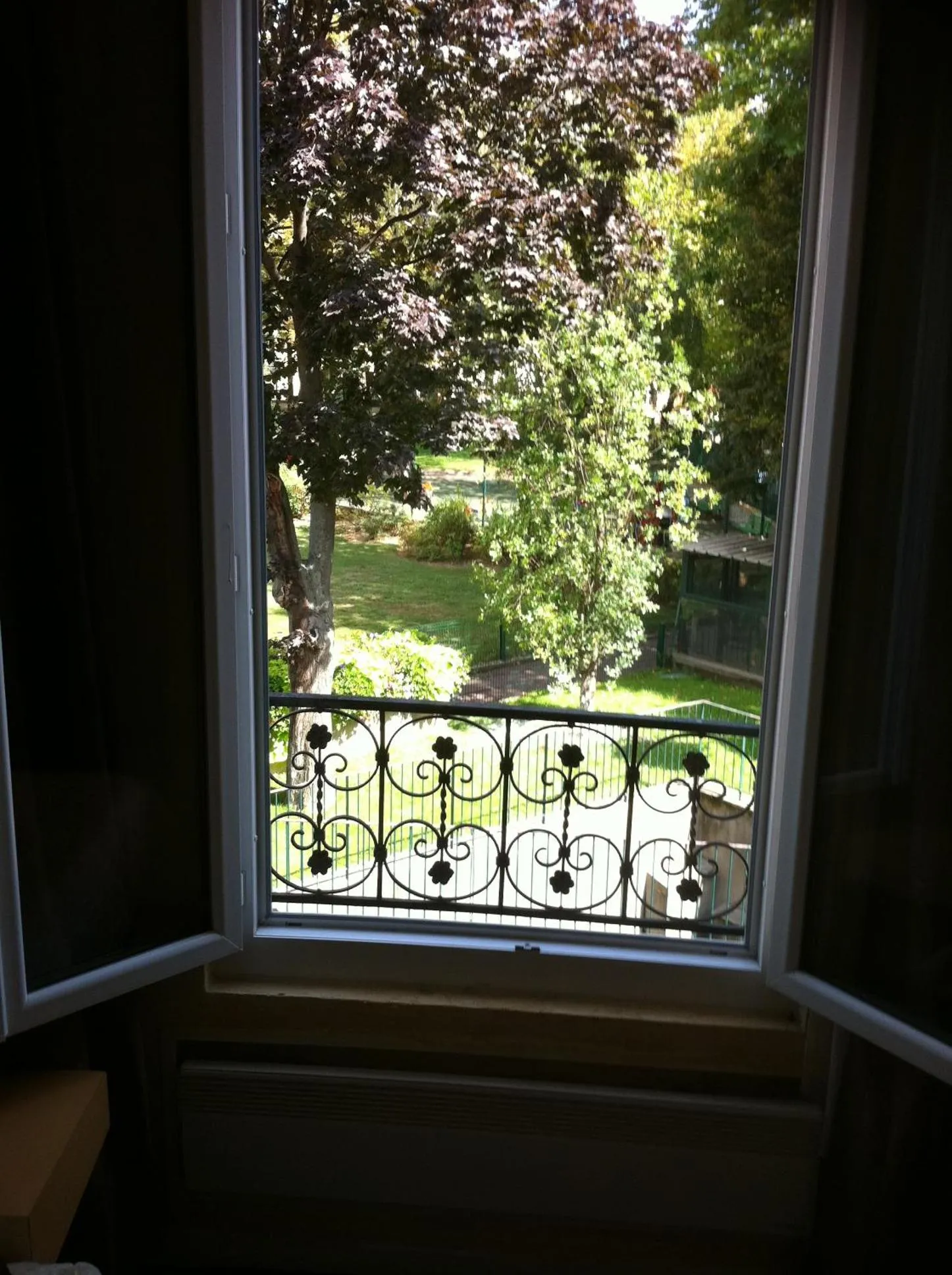 View (from property/room) in Hôtel du Parc