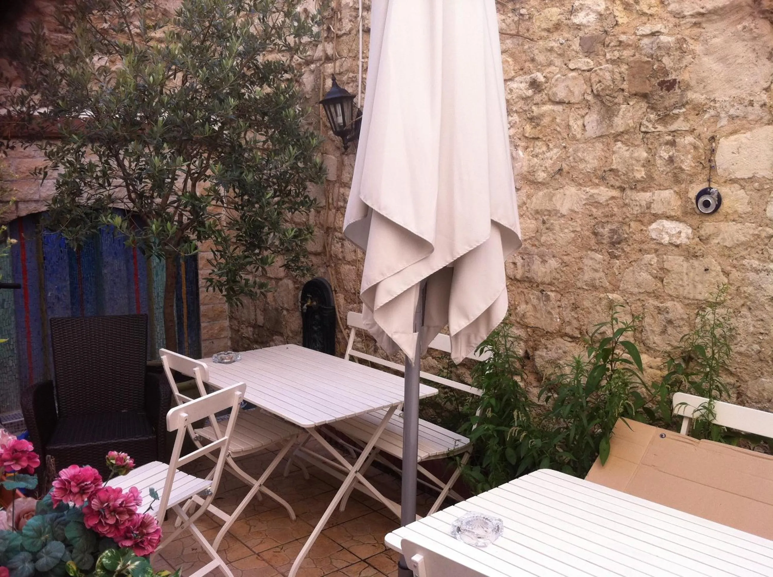 Balcony/Terrace in Hôtel du Parc