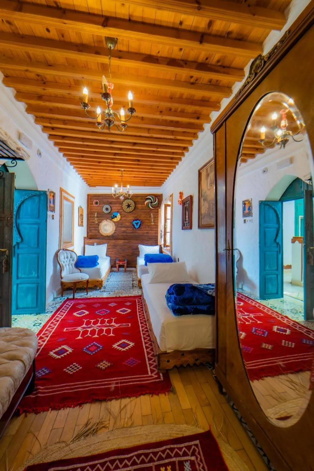 Bed in RIAD LA SANTA