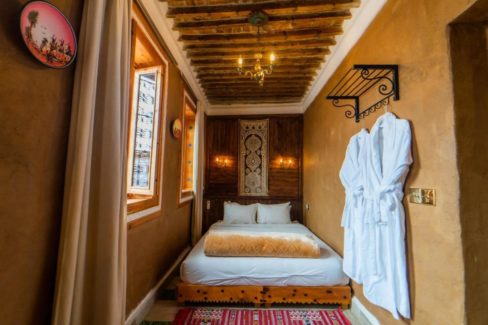 Bed in RIAD LA SANTA
