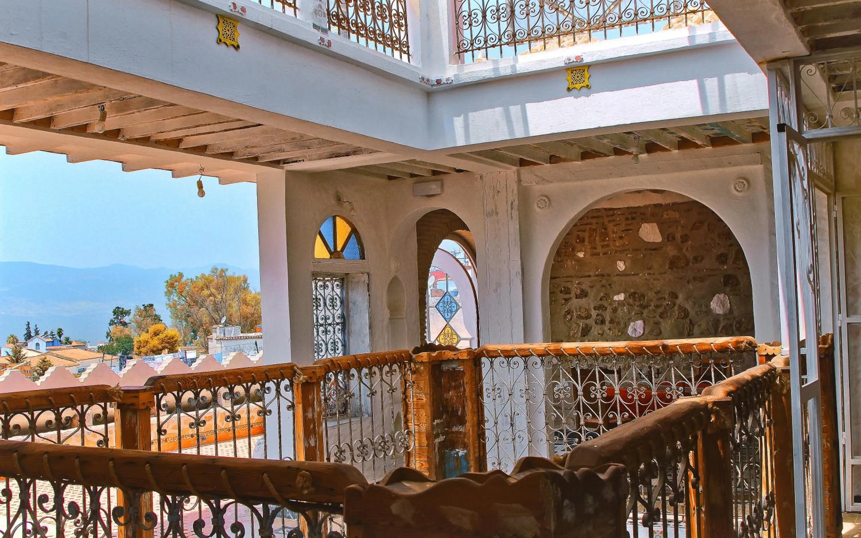 Balcony/Terrace in RIAD LA SANTA