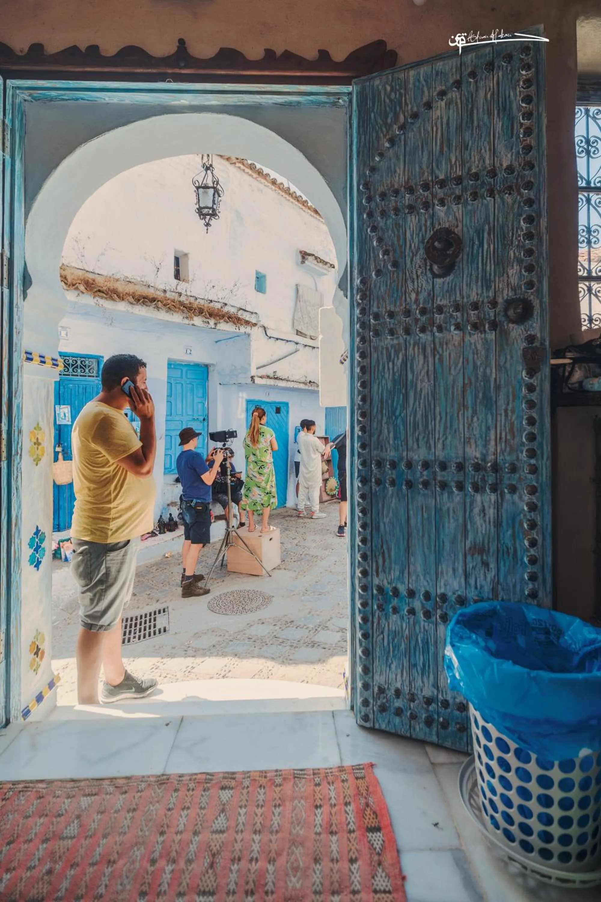 Facade/entrance in RIAD LA SANTA