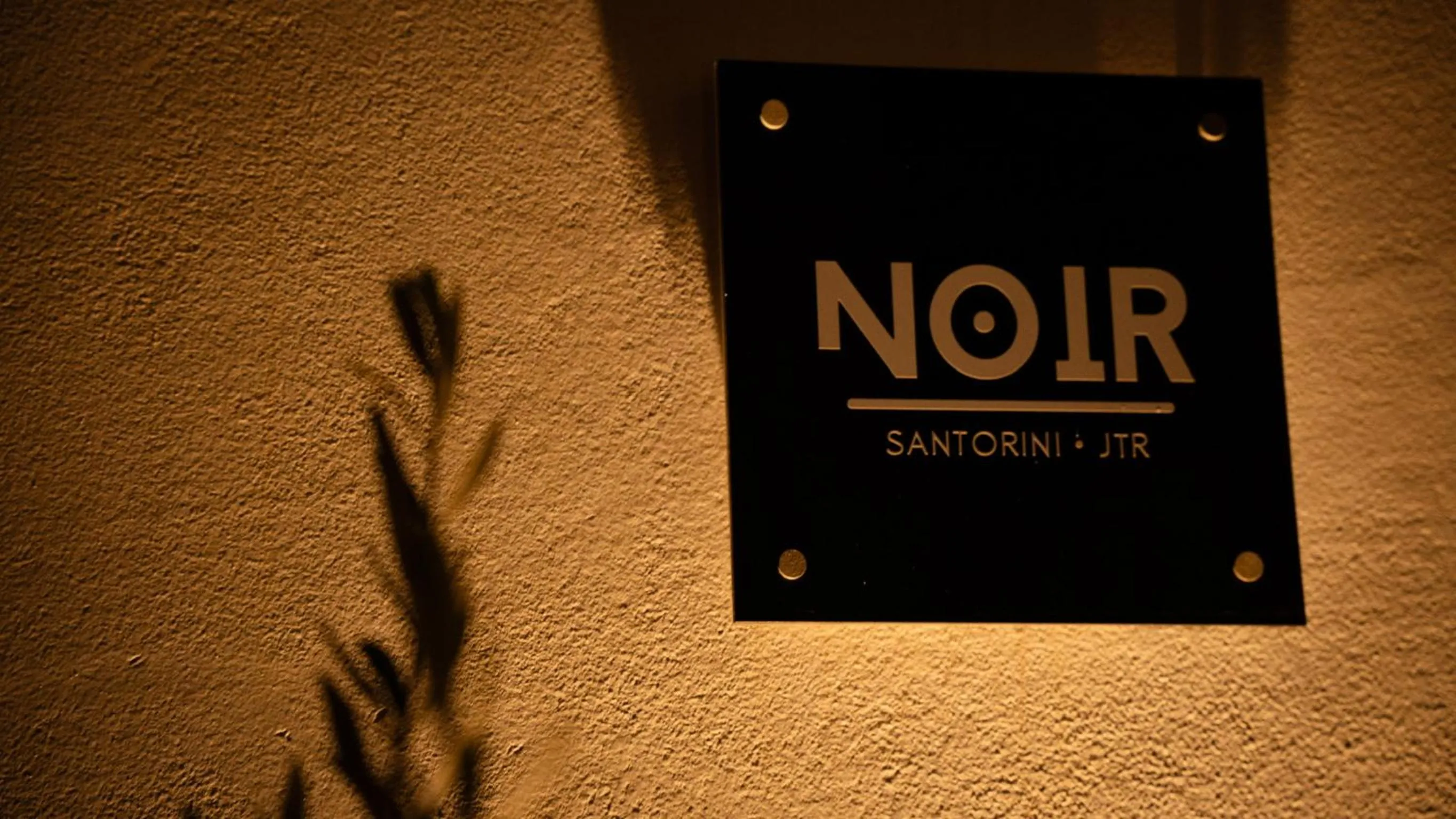 Night in Noir Santorini
