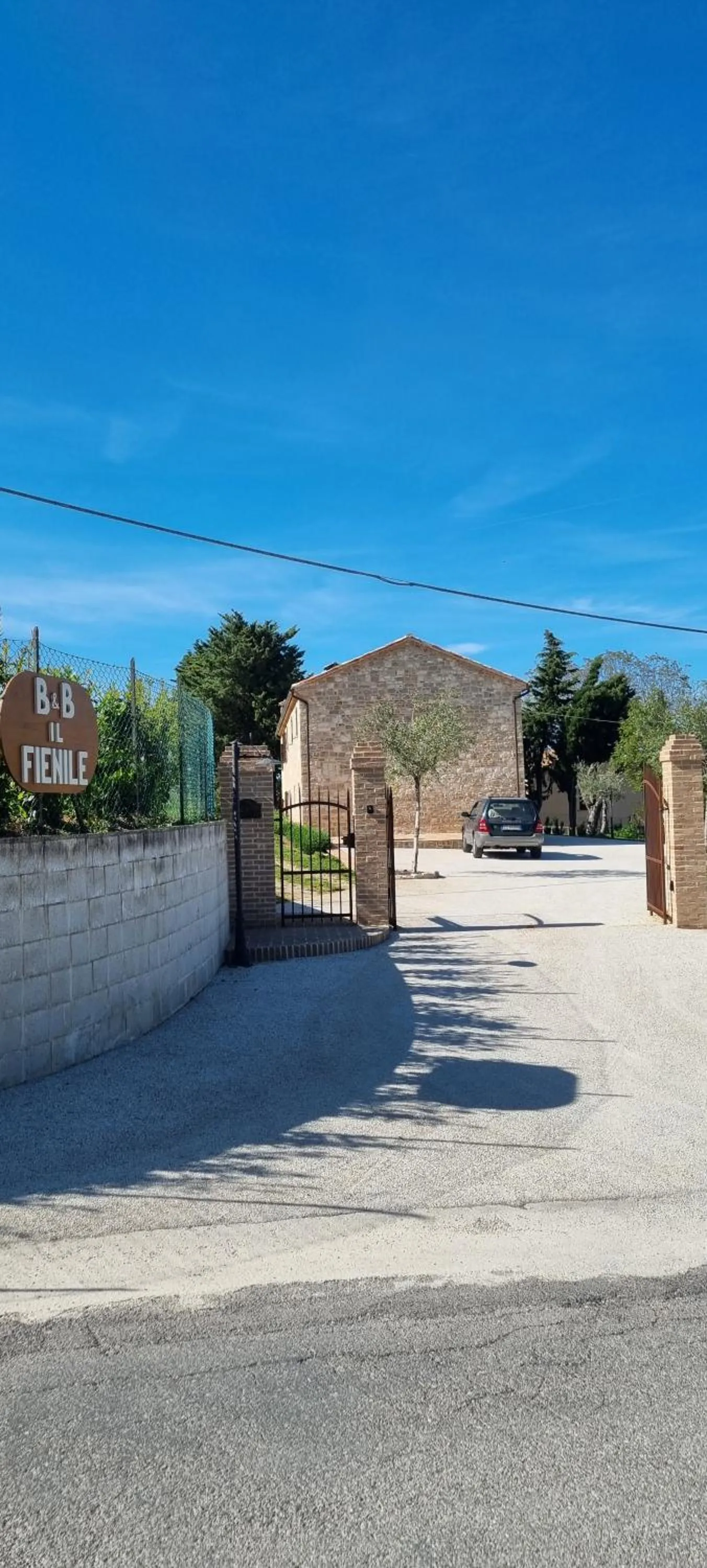 Facade/entrance in B&B il Fienile