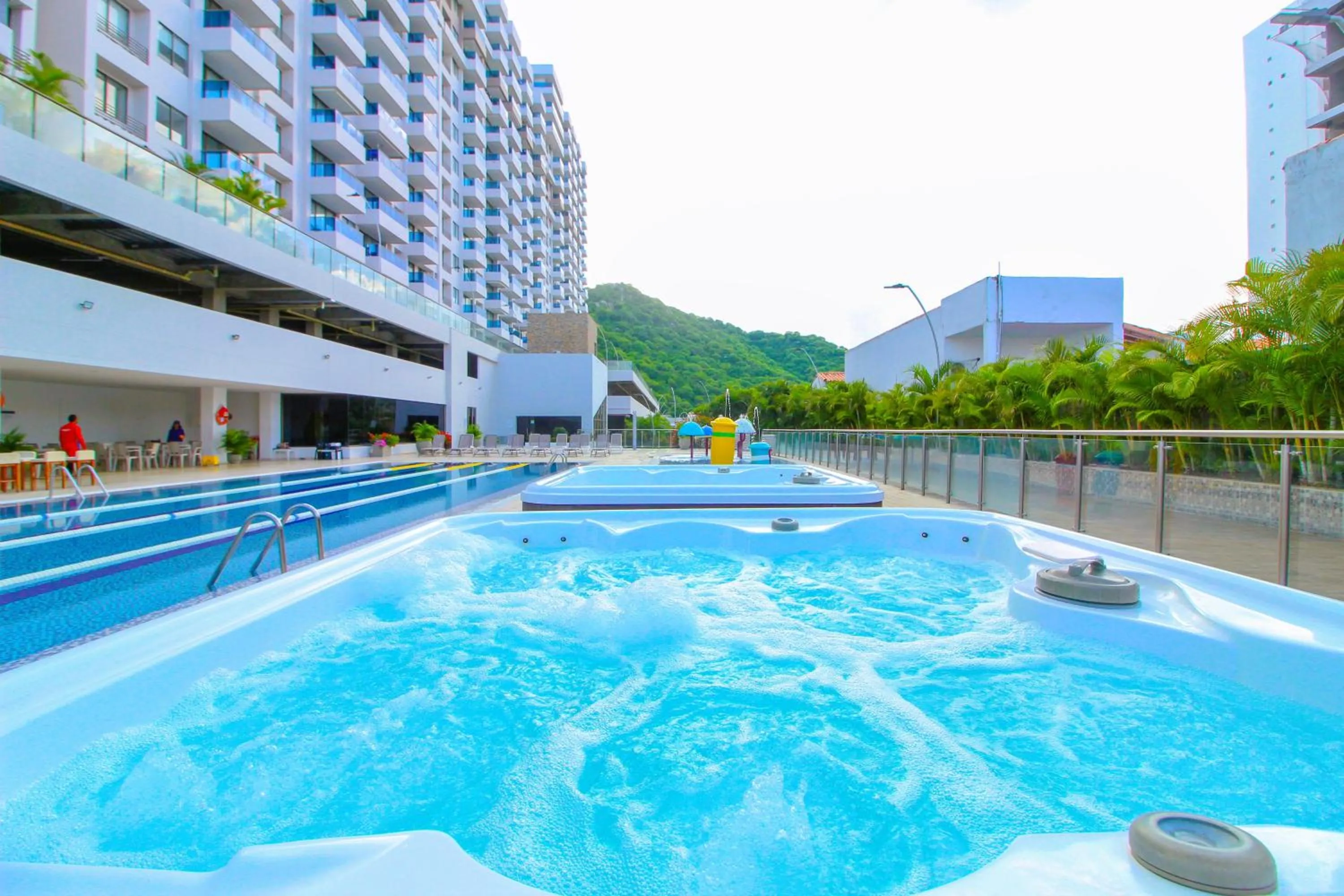 Hot Tub in Apartasuites Samaria - Club de Playa