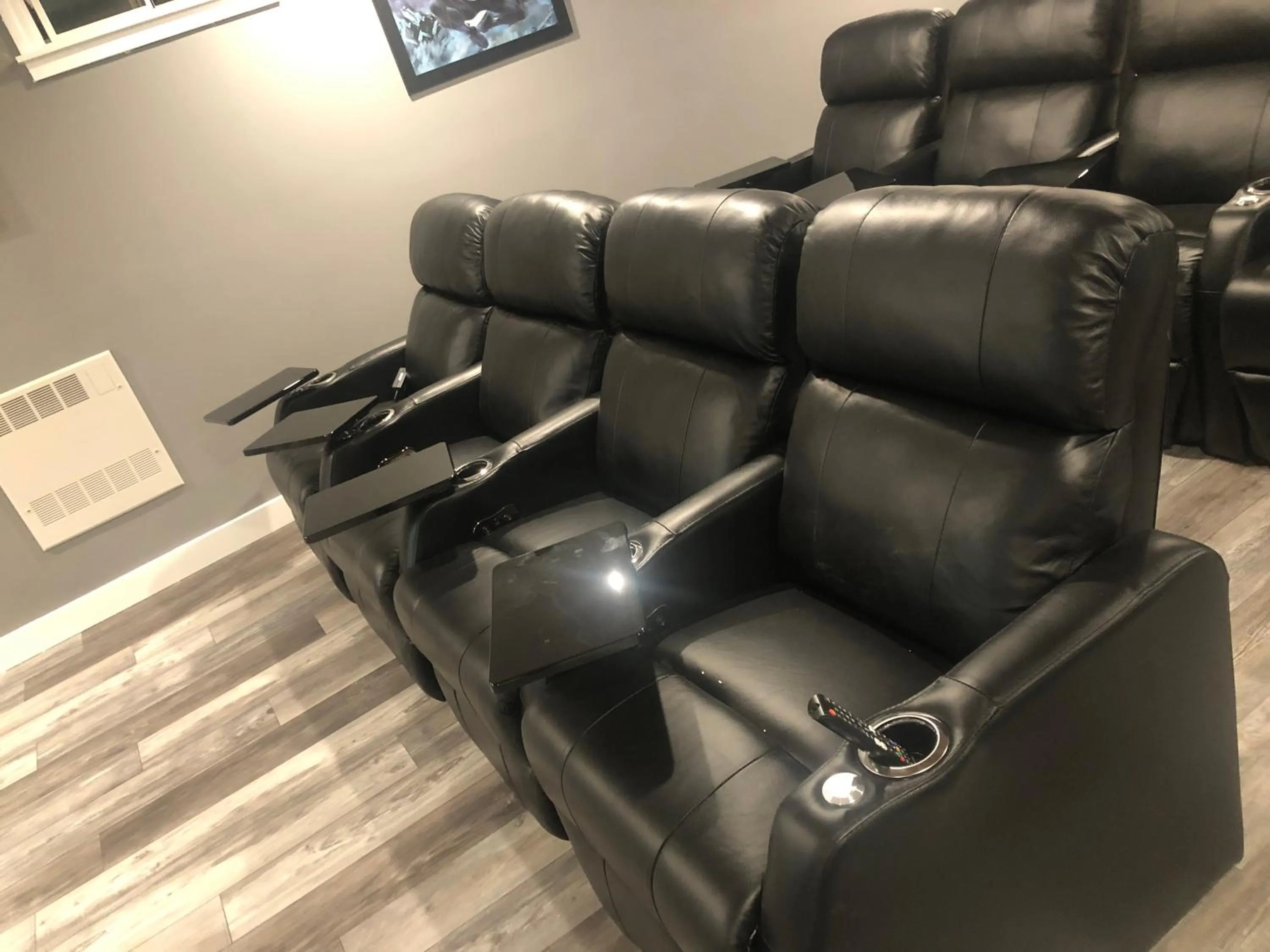 TV and multimedia in The Mighty Oaks Retreat,modern house Bar Harbor Acadia MDI