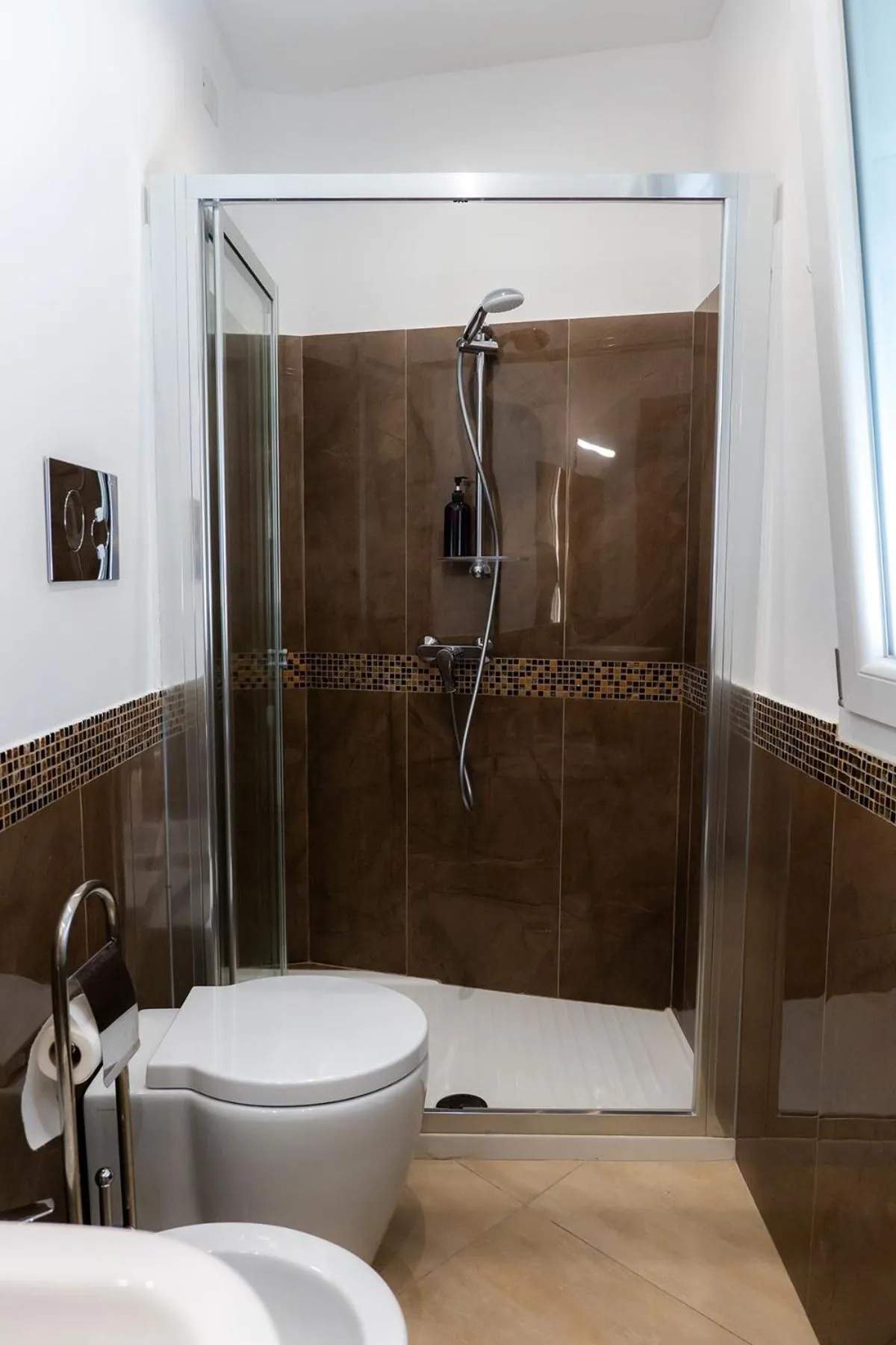 Shower in La dimora dei ricci